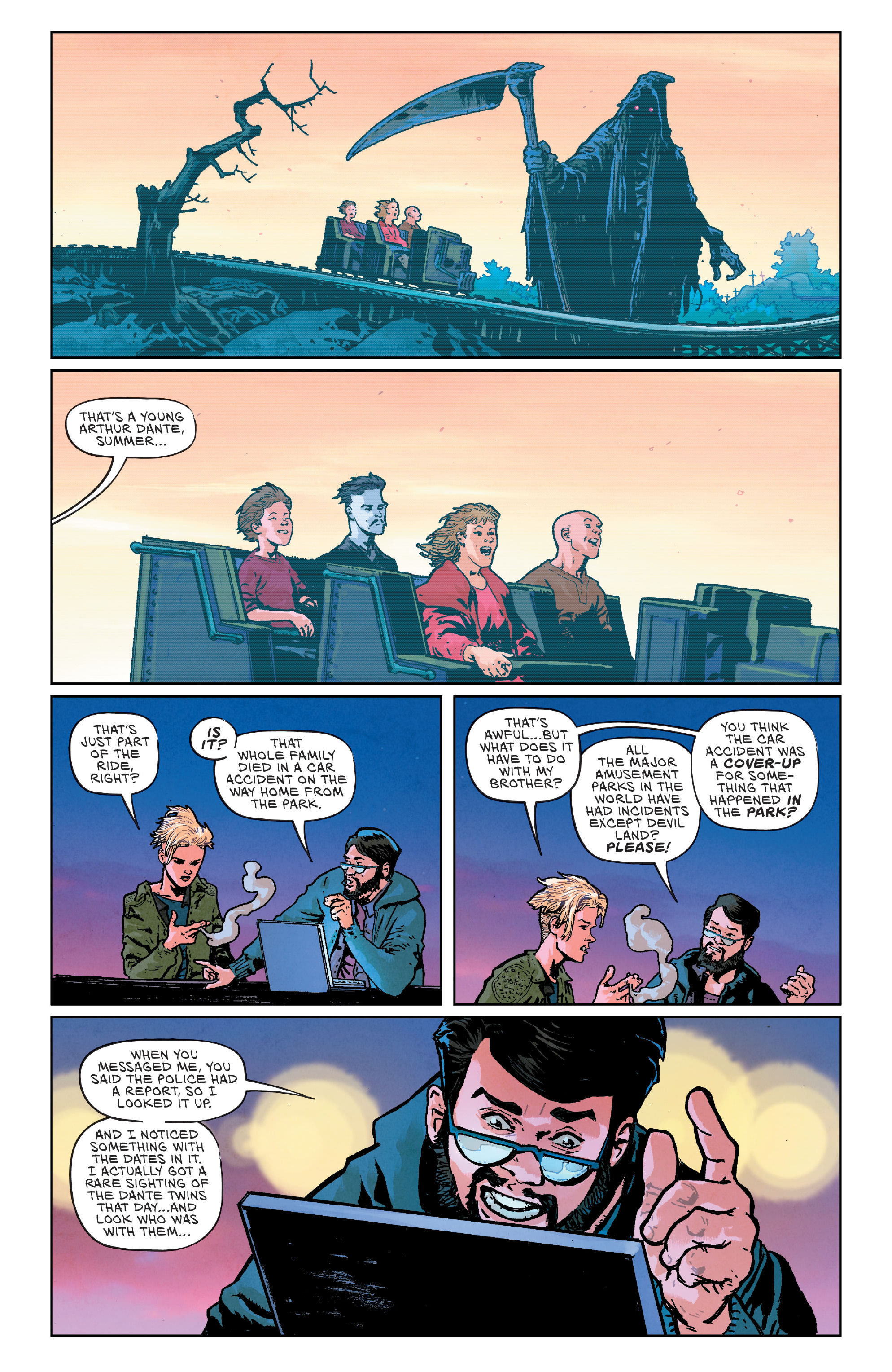 Read online Dark Ride comic -  Issue #3 - 9