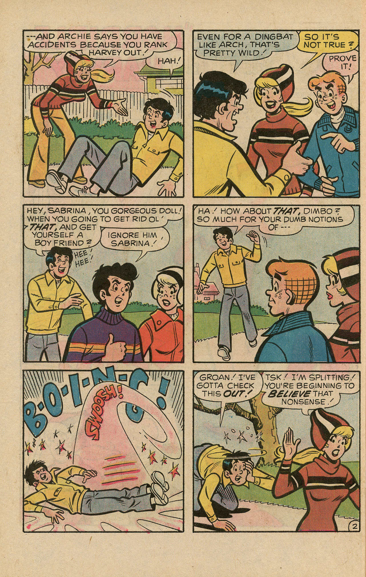 Read online Archie's TV Laugh-Out comic -  Issue #39 - 30