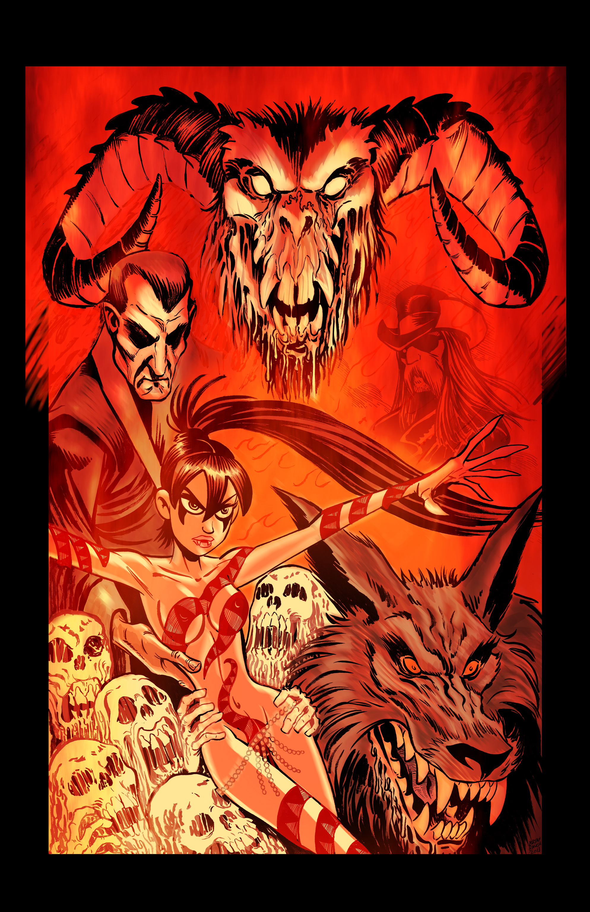 Read online Wulf and Batsy: Magnum Orgus comic -  Issue #8 - 81