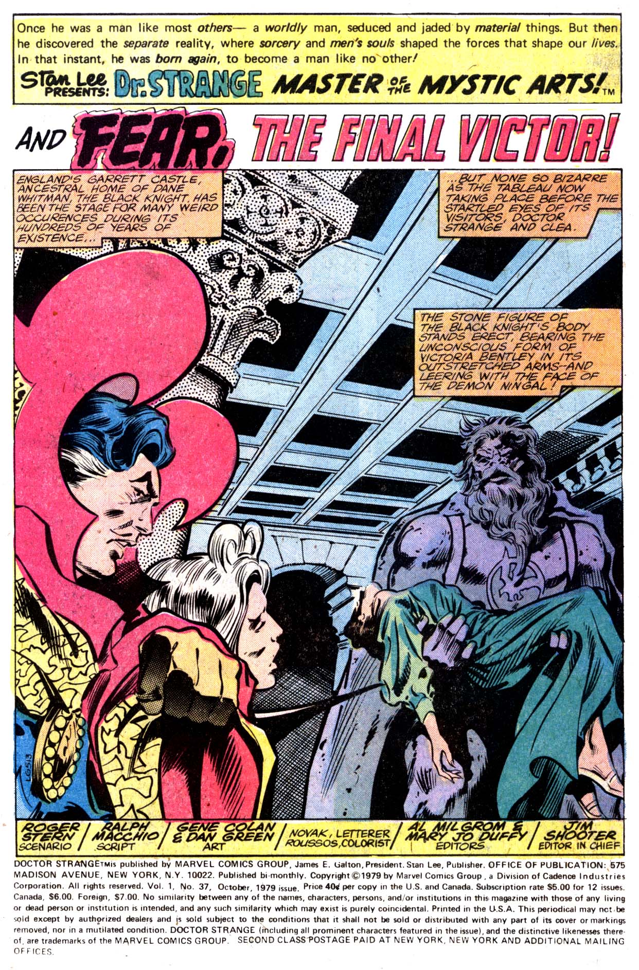 Read online Doctor Strange (1974) comic -  Issue #37 - 2