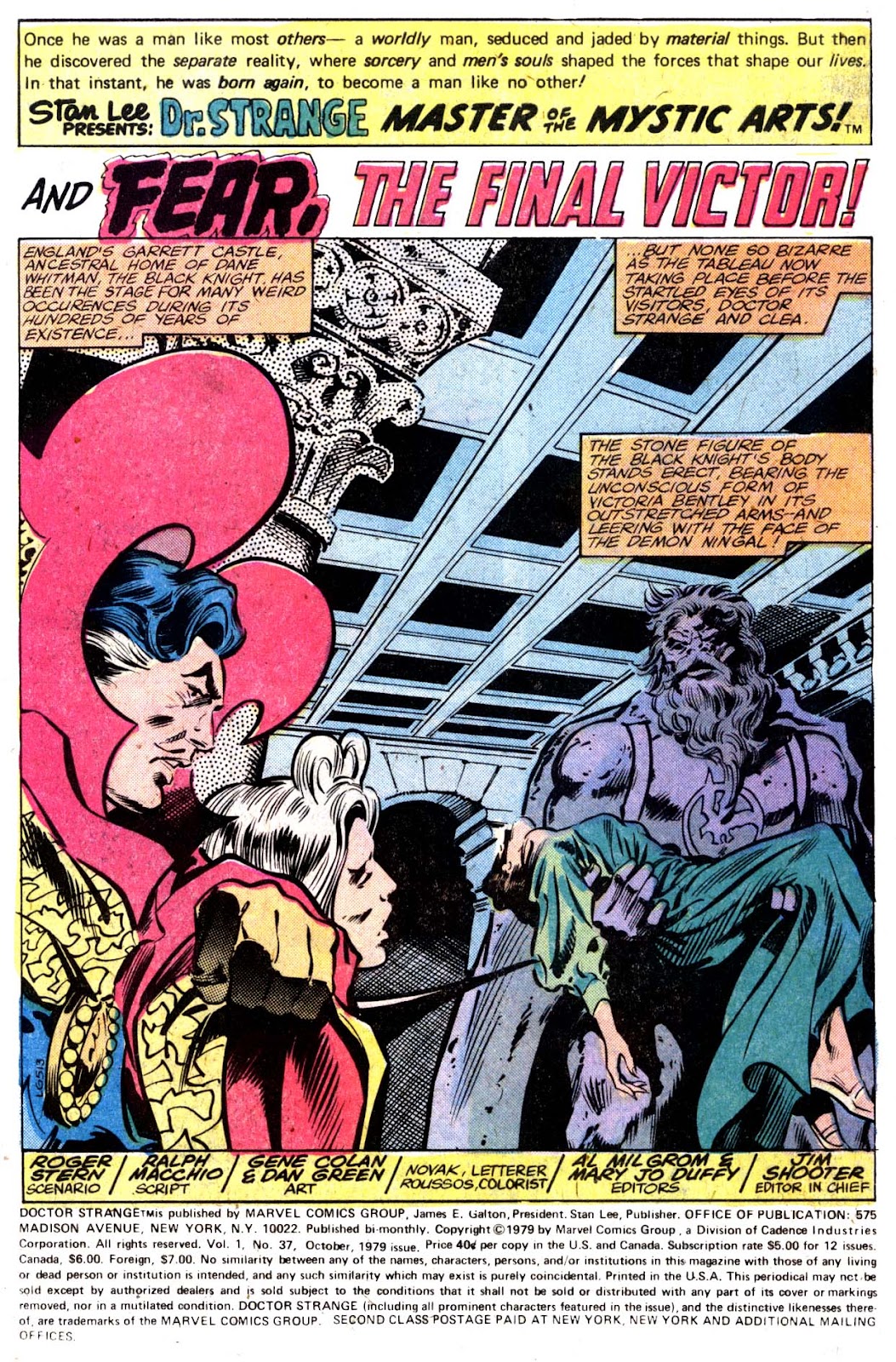 Doctor Strange (1974) issue 37 - Page 2