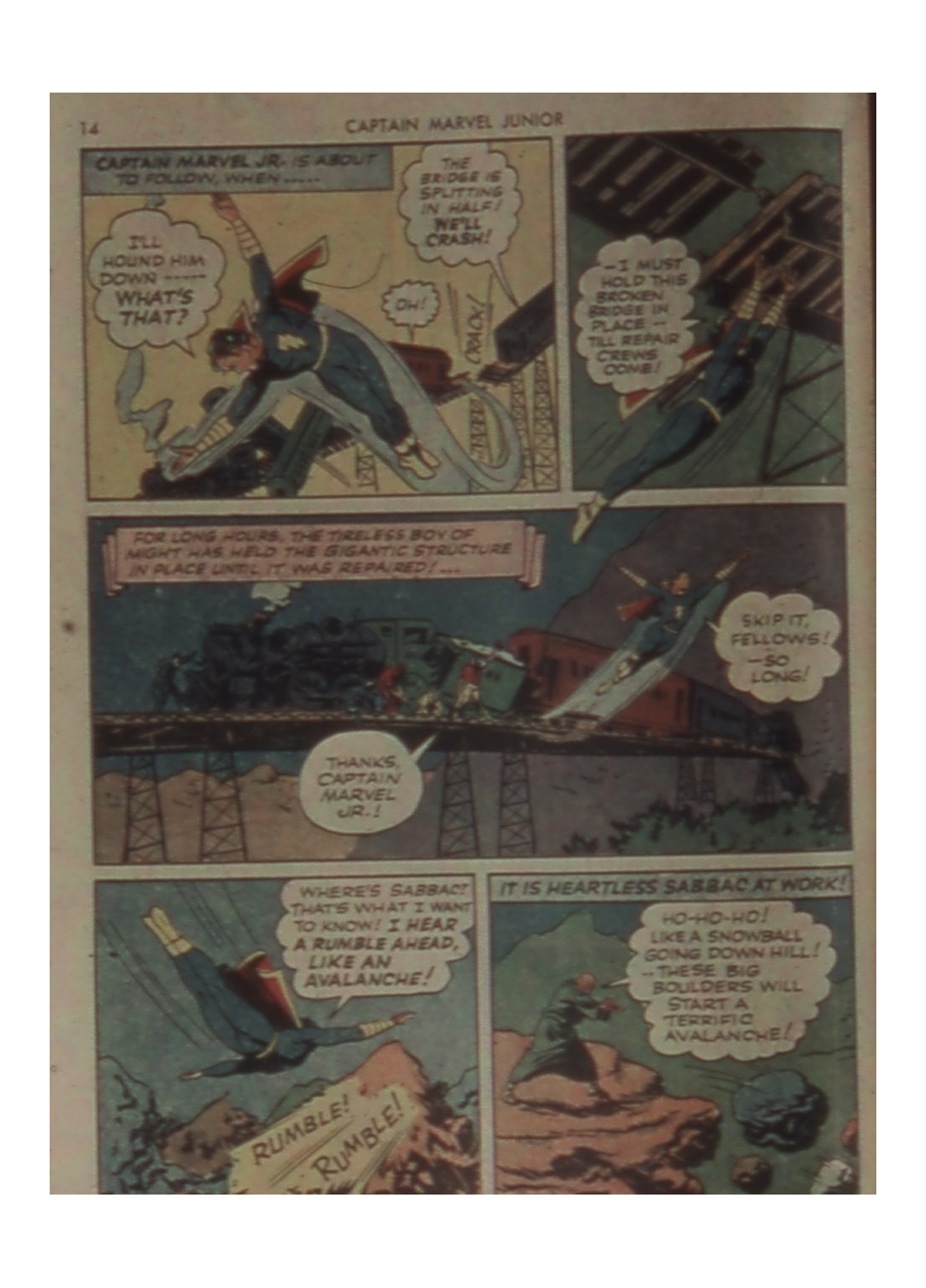 Read online Captain Marvel, Jr. comic -  Issue #4 - 15