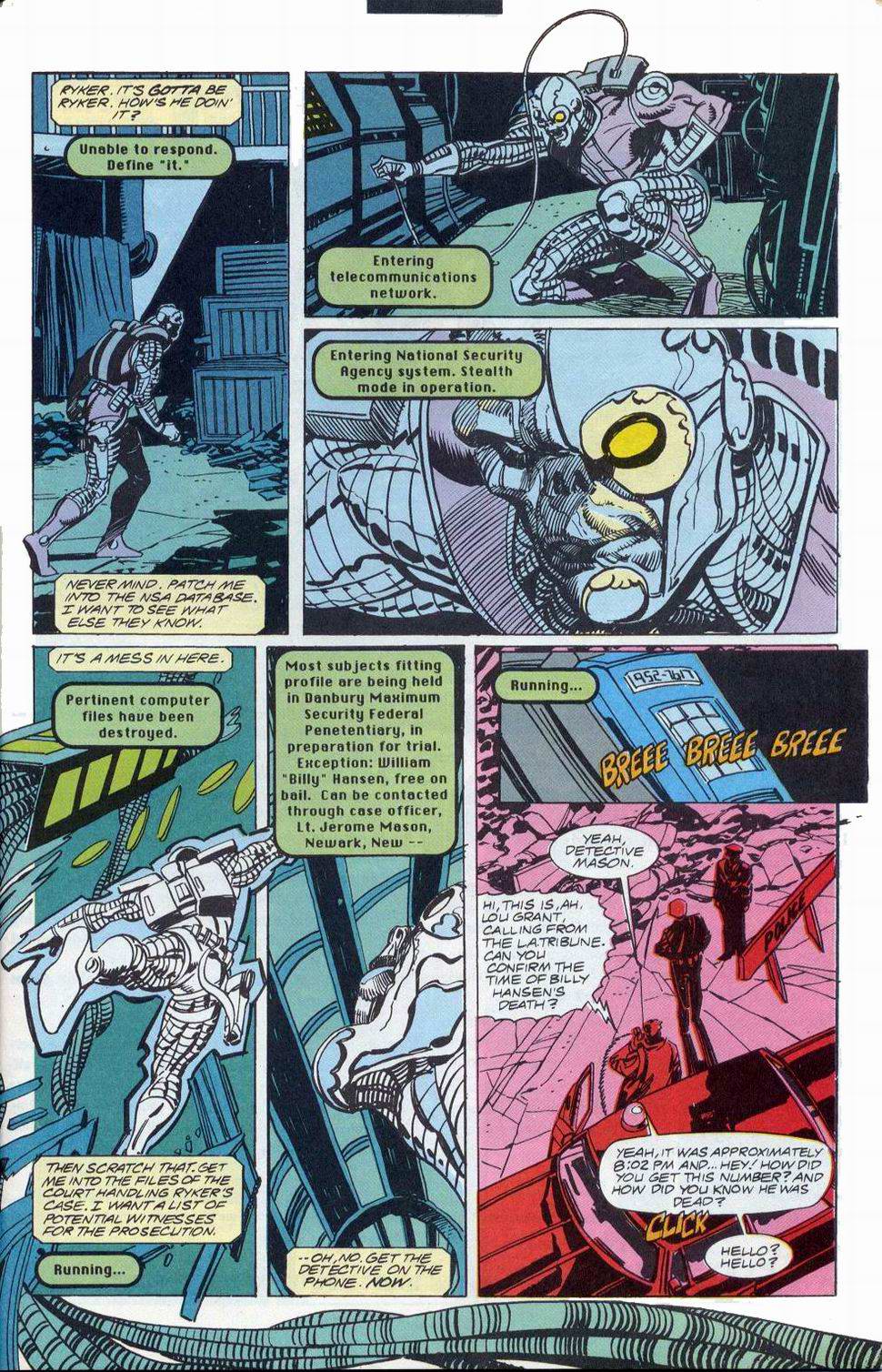 Read online Deathlok (1991) comic -  Issue #1 - 14