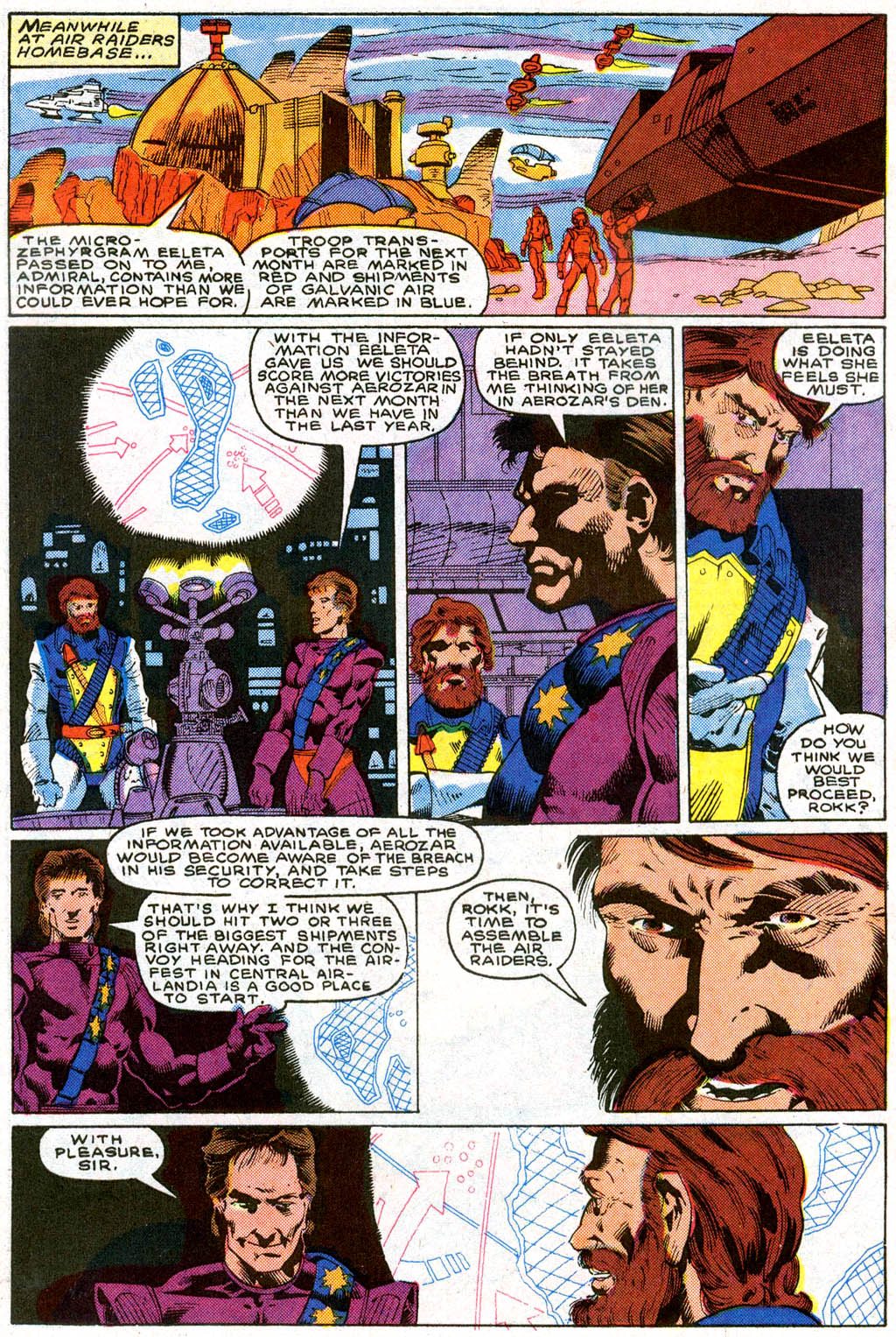 Read online Air Raiders comic -  Issue #3 - 4