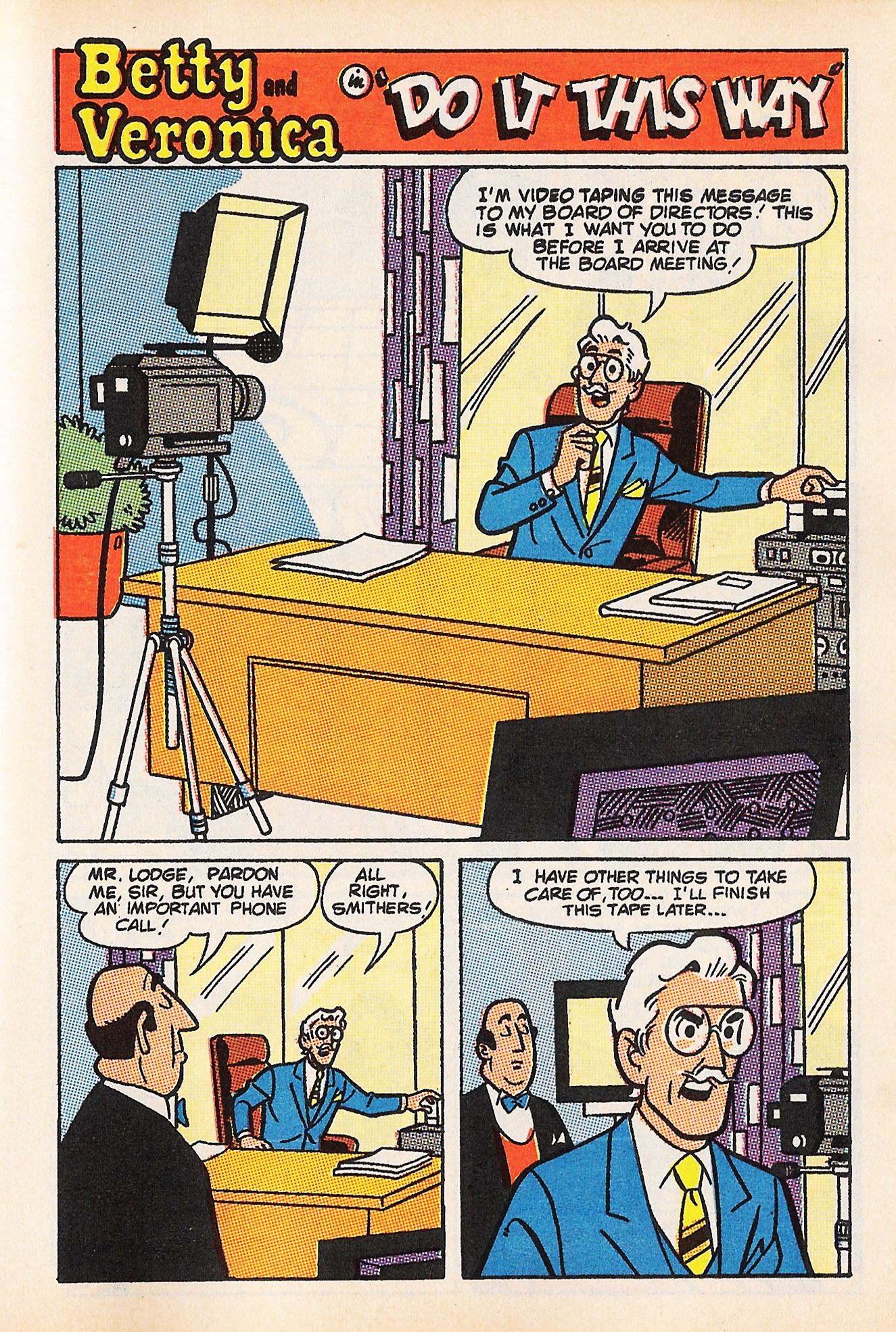 Read online Betty and Veronica Digest Magazine comic -  Issue #52 - 55