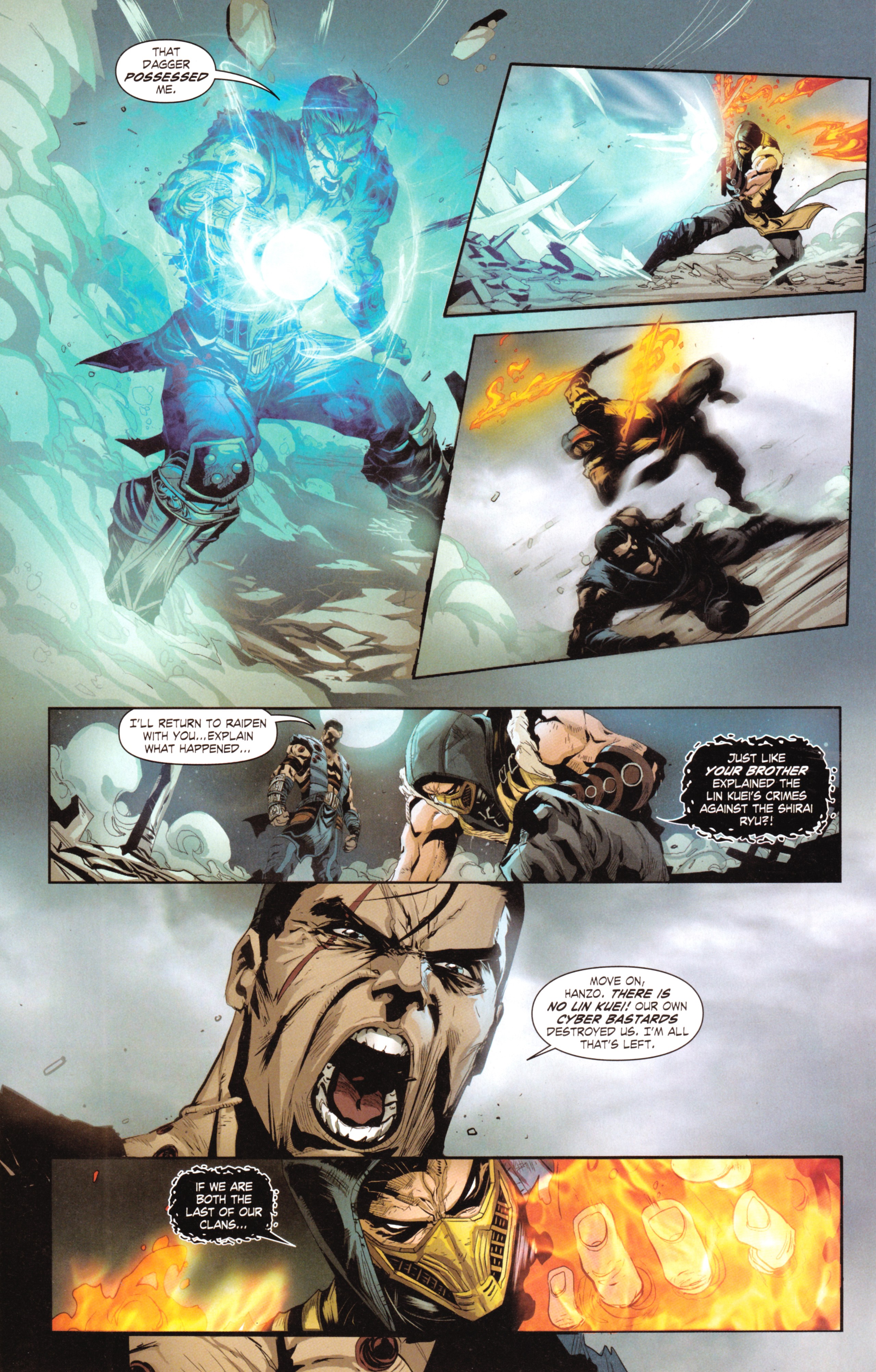 Read online Mortal Kombat X [II] comic -  Issue #5 - 32