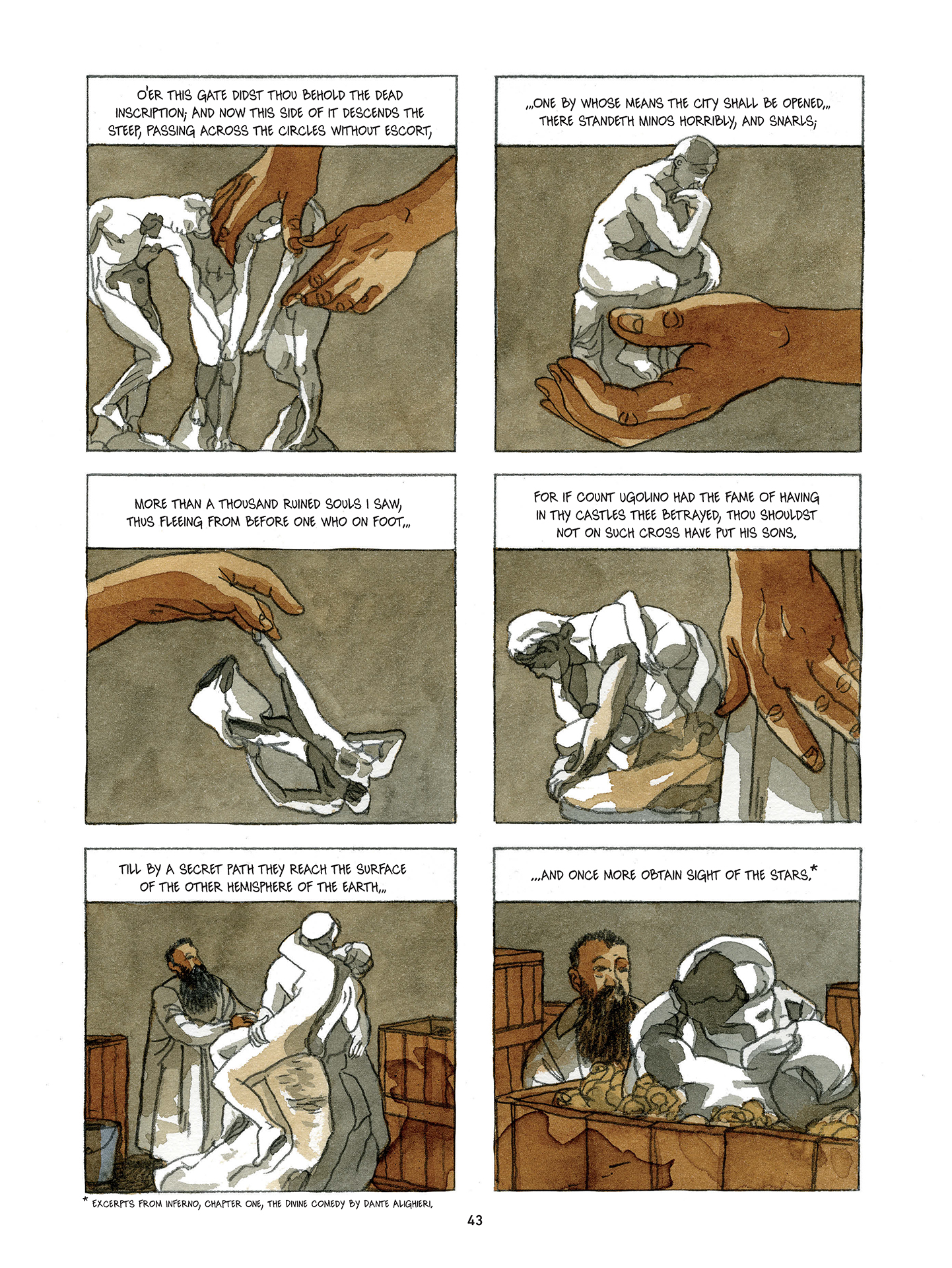 Read online Rodin: Fugit Amor, An Intimate Portrait comic -  Issue # TPB - 45