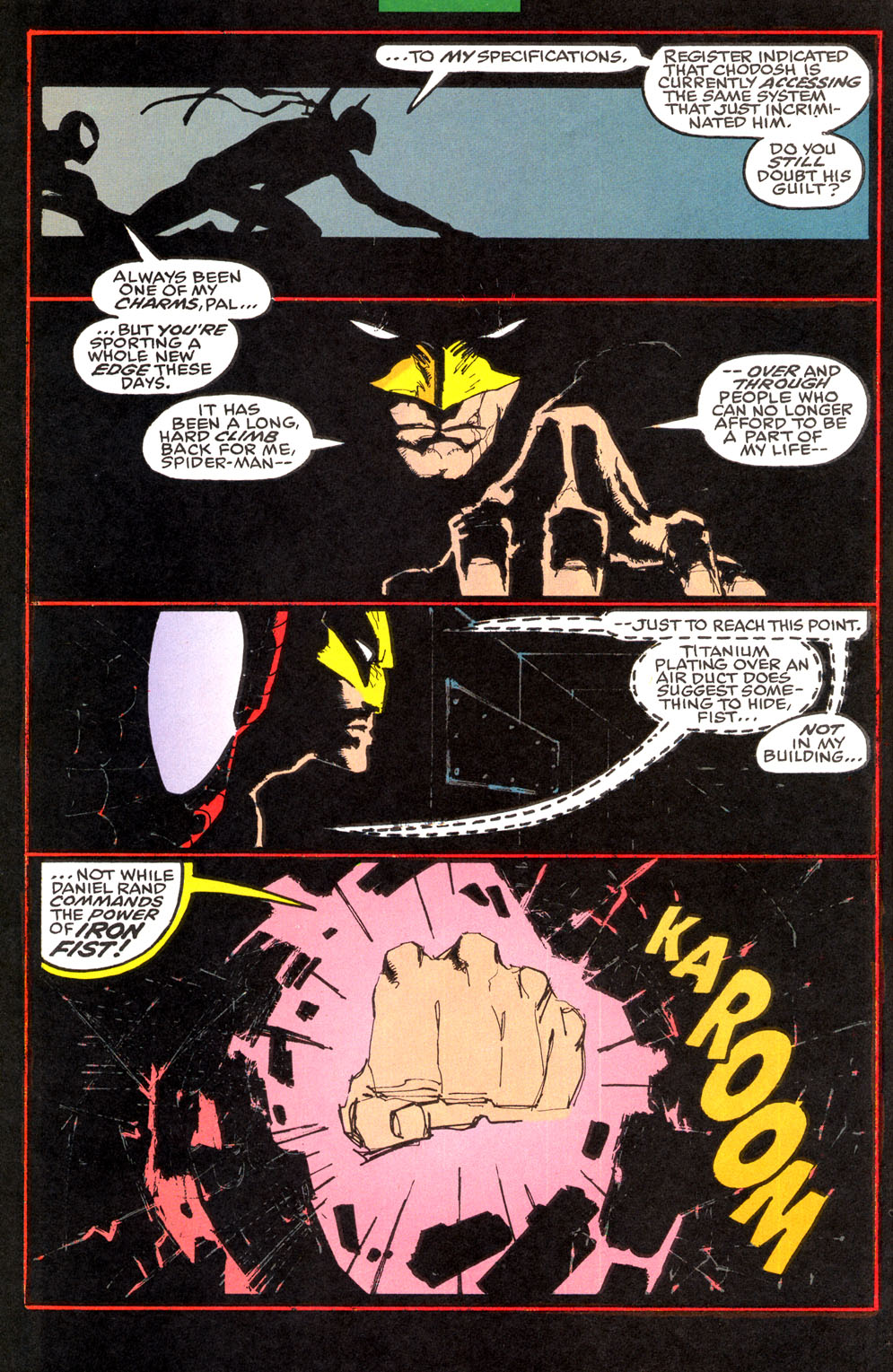 Read online Spider-Man (1990) comic -  Issue #41 - 'Storm Warnings' Part 1 - 23