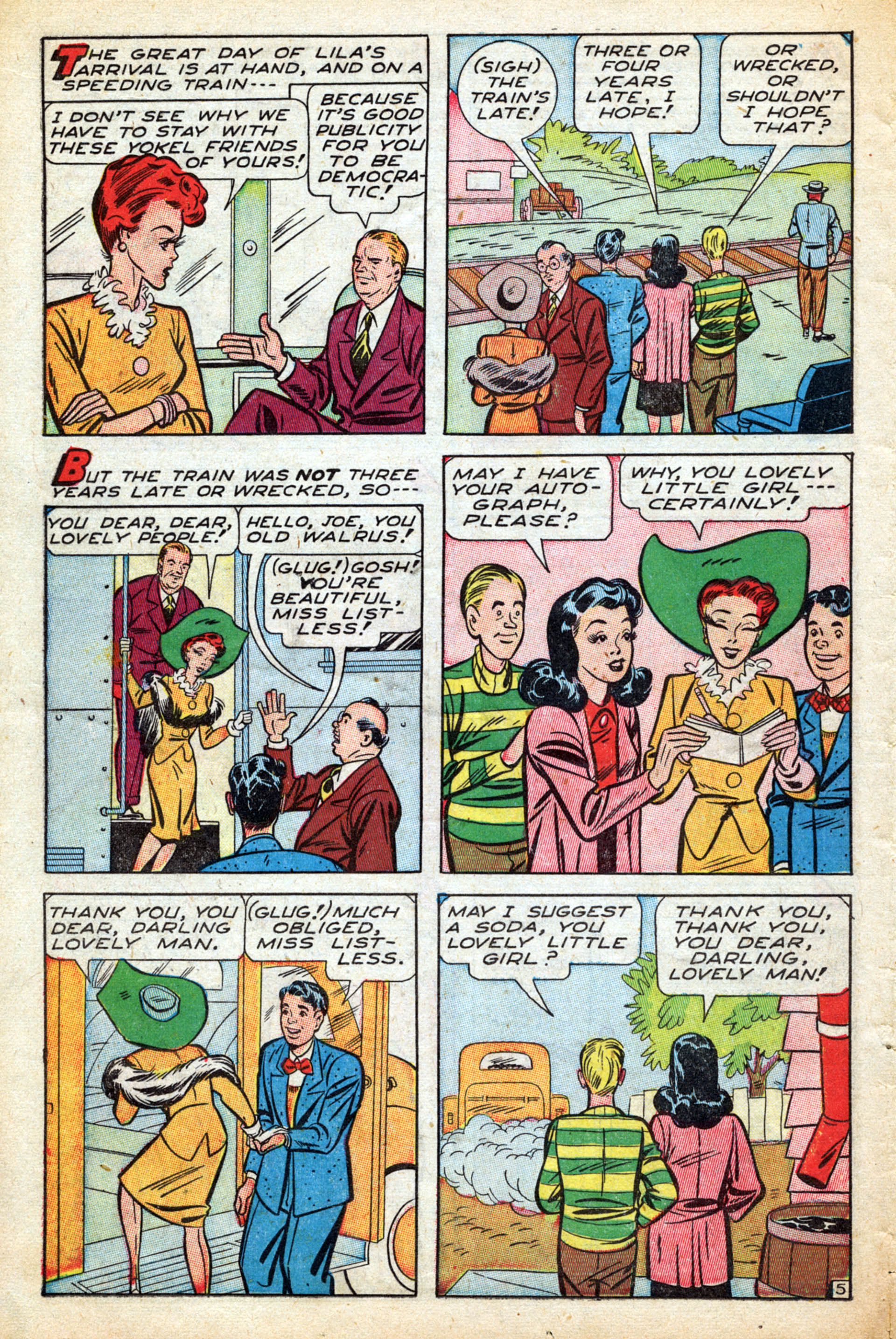 Read online Willie Comics (1946) comic -  Issue #5 - 39