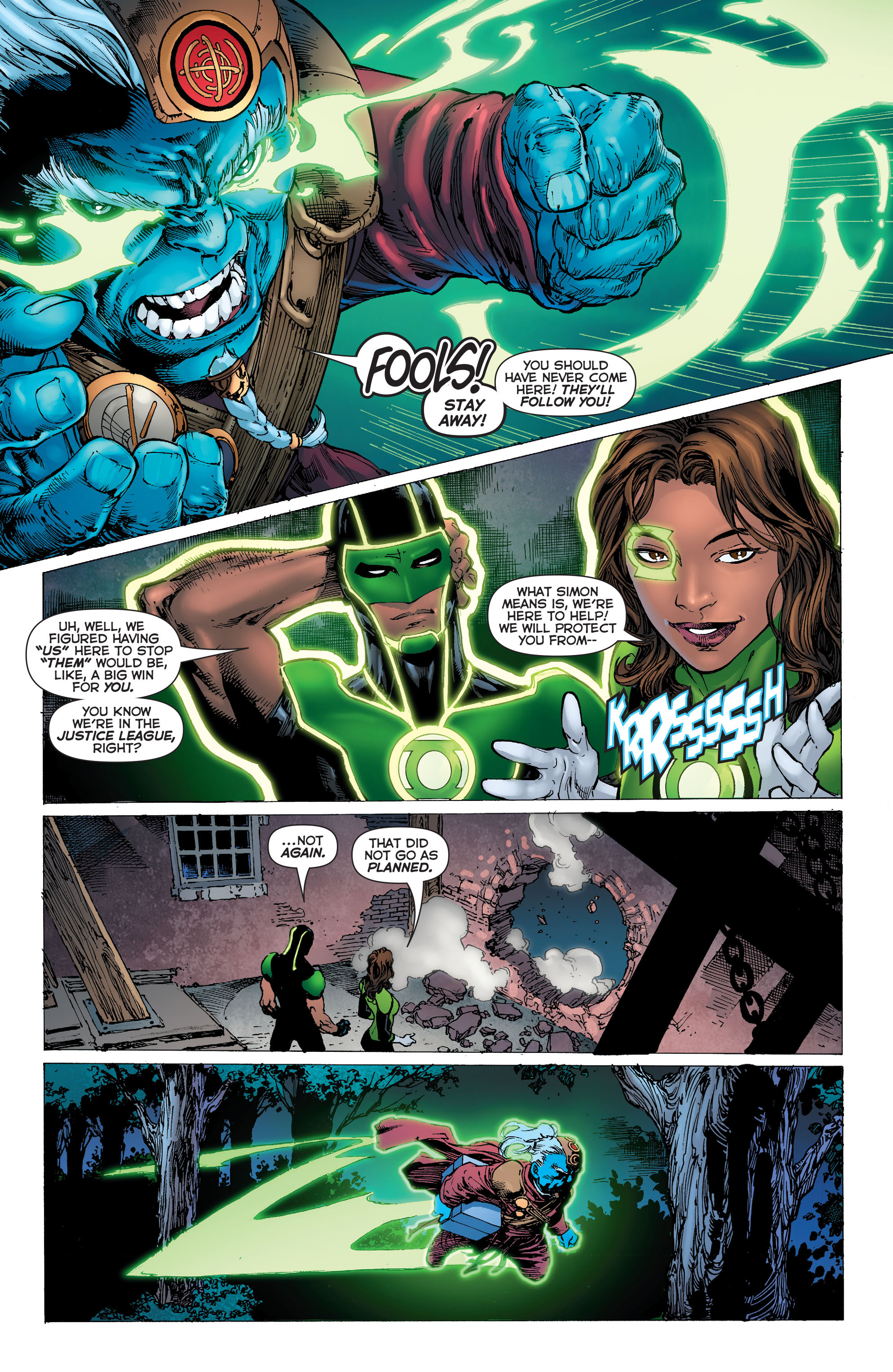 Read online Green Lanterns comic -  Issue #8 - 12