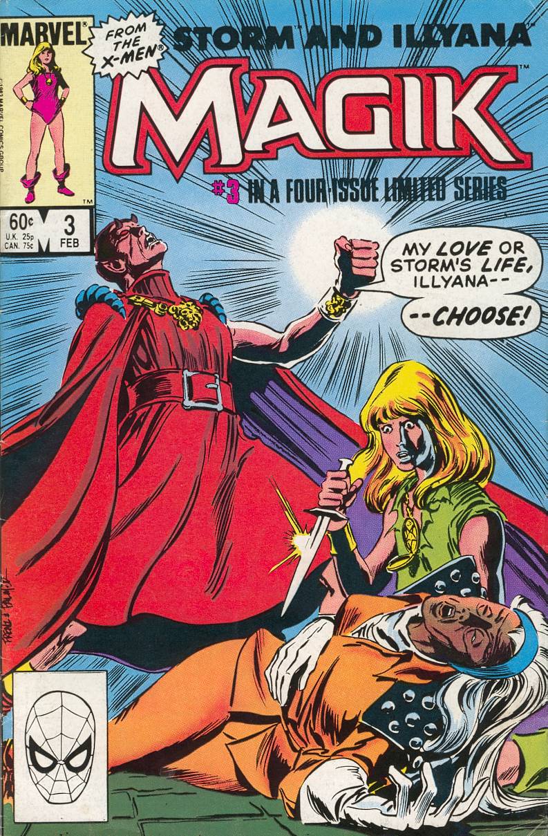 Read online Magik (Illyana and Storm Limited Series) comic -  Issue #3 - 1