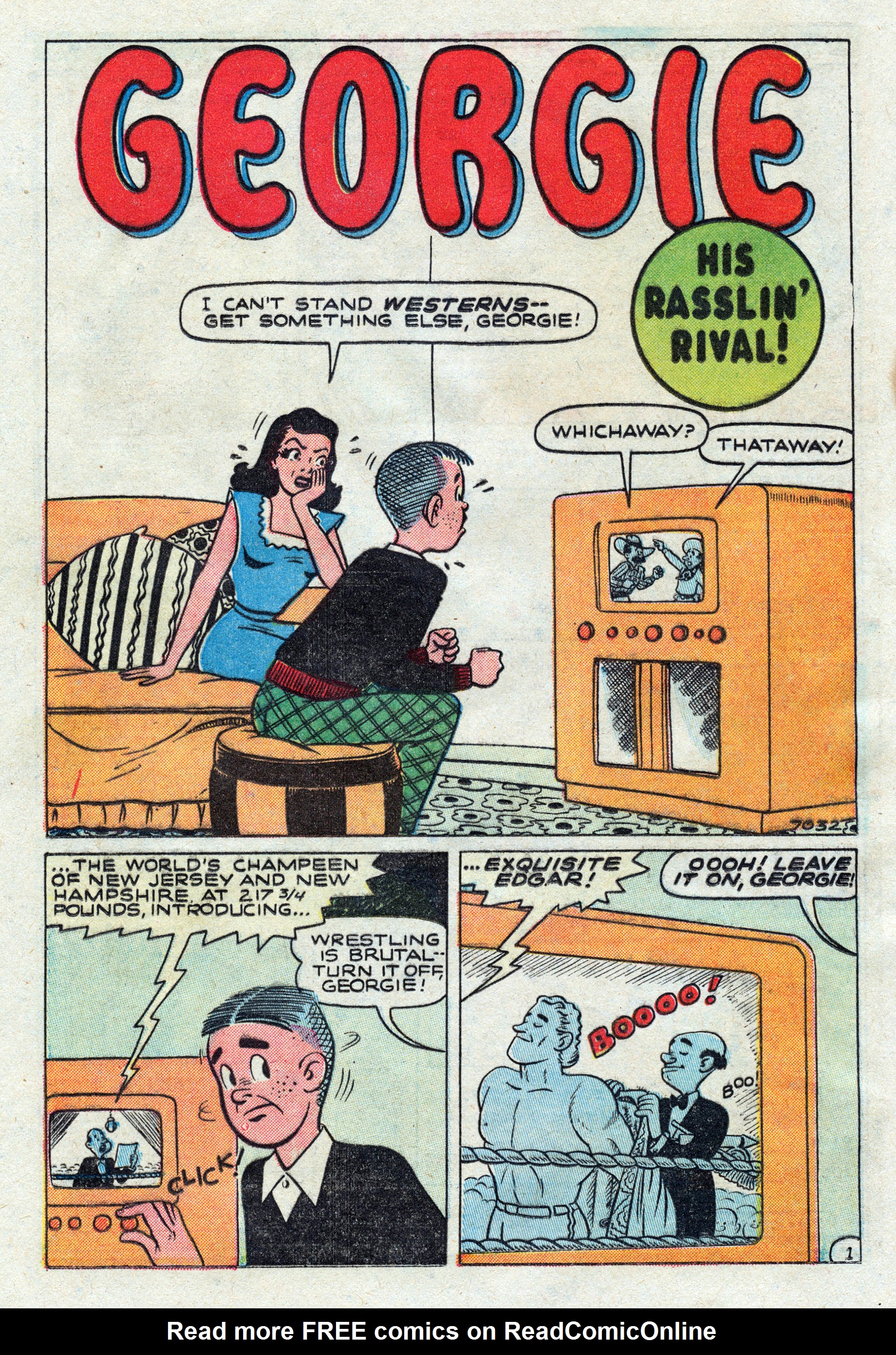 Read online Georgie Comics (1949) comic -  Issue #25 - 34