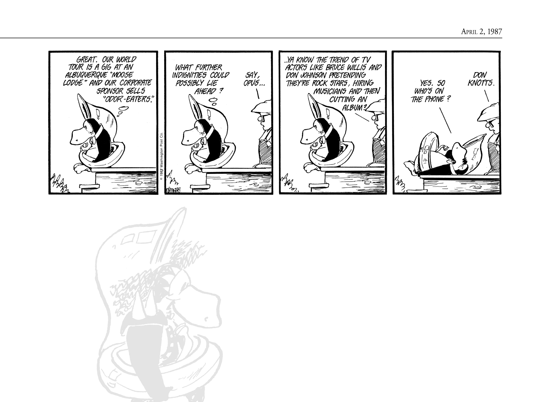 Read online The Bloom County Digital Library comic -  Issue # TPB 7 (Part 1) - 98