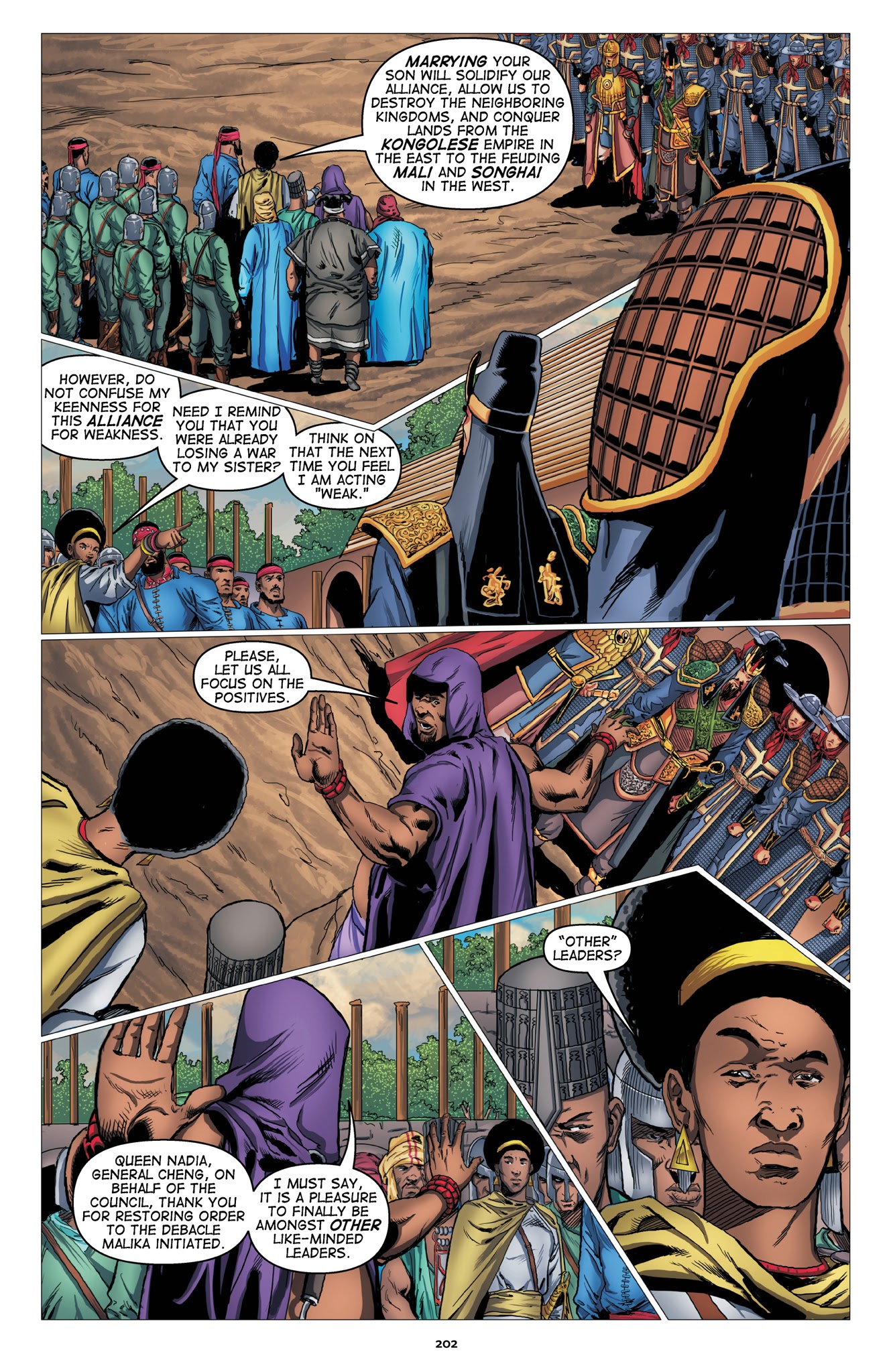 Read online Malika: Warrior Queen comic -  Issue # TPB 1 (Part 3) - 4