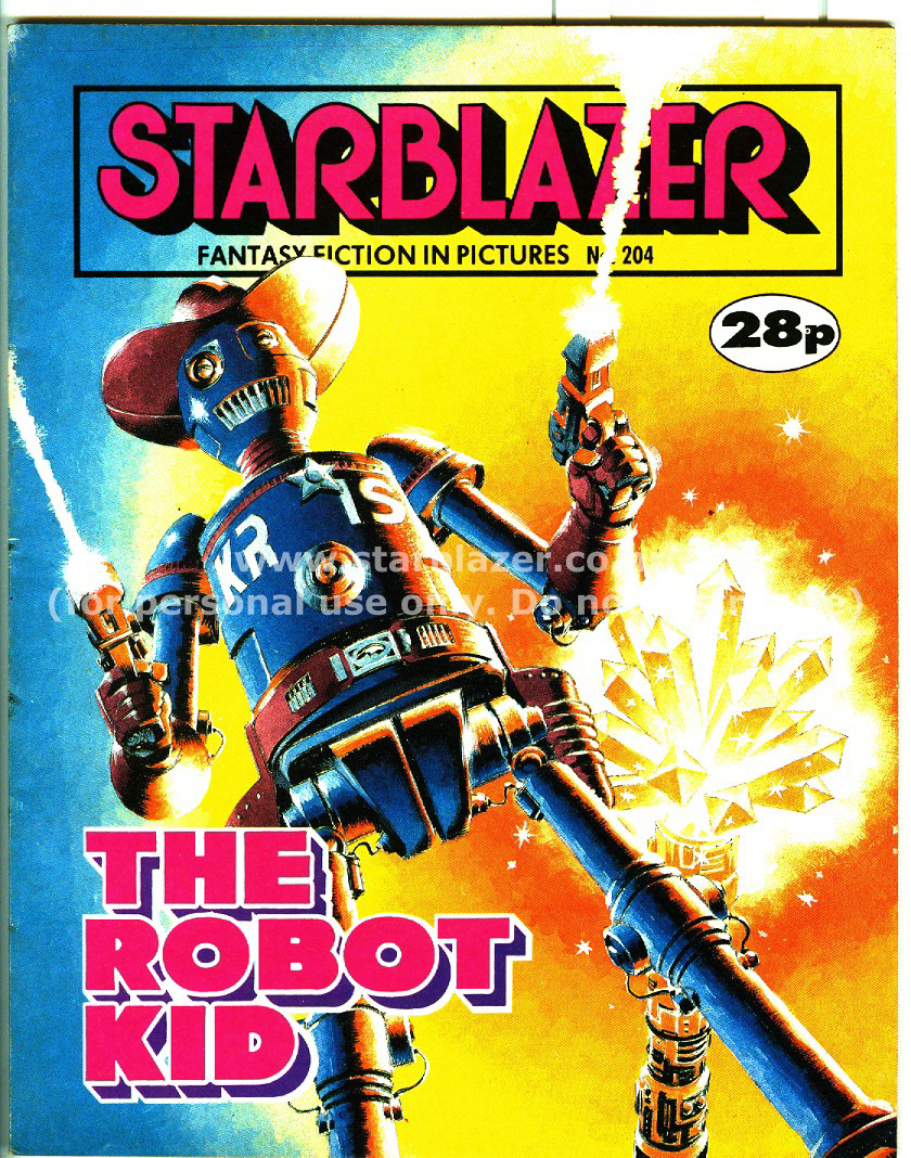 Read online Starblazer comic -  Issue #204 - 1
