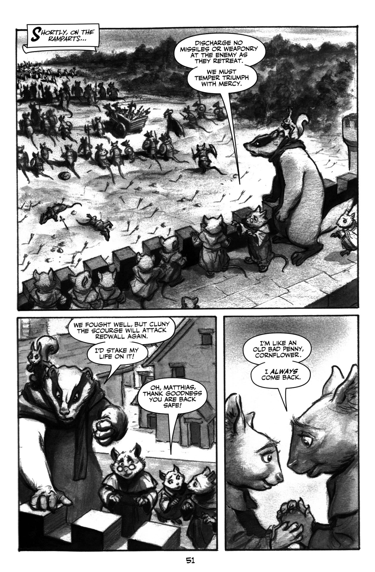 Read online Redwall: The Graphic Novel comic -  Issue # TPB - 56