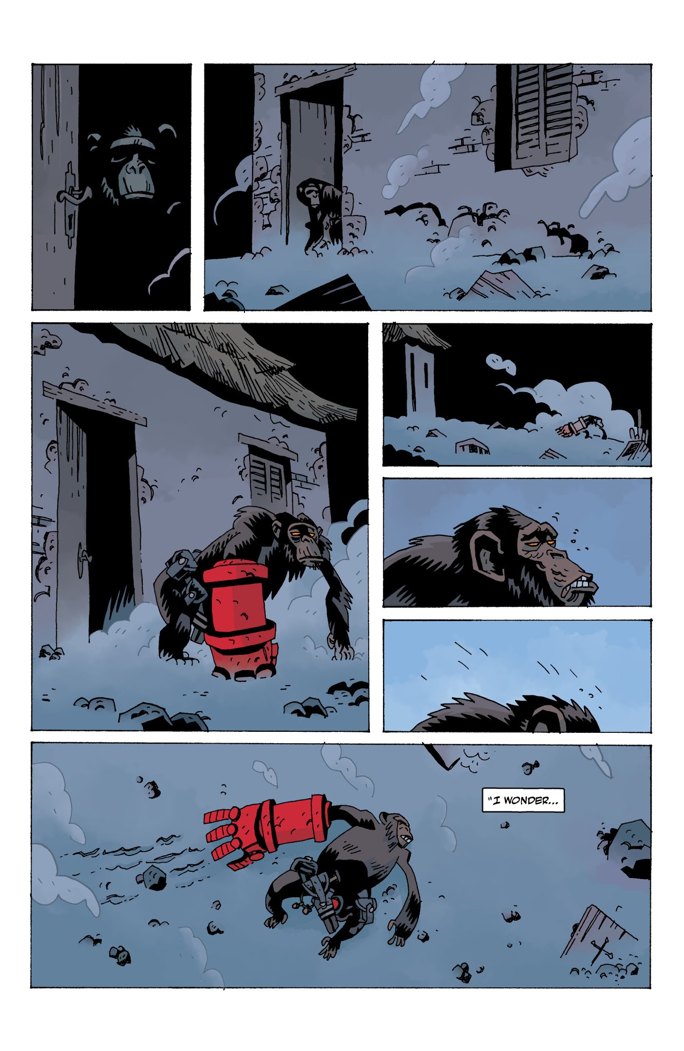 Read online Hellboy In Mexico comic -  Issue # TPB - 81