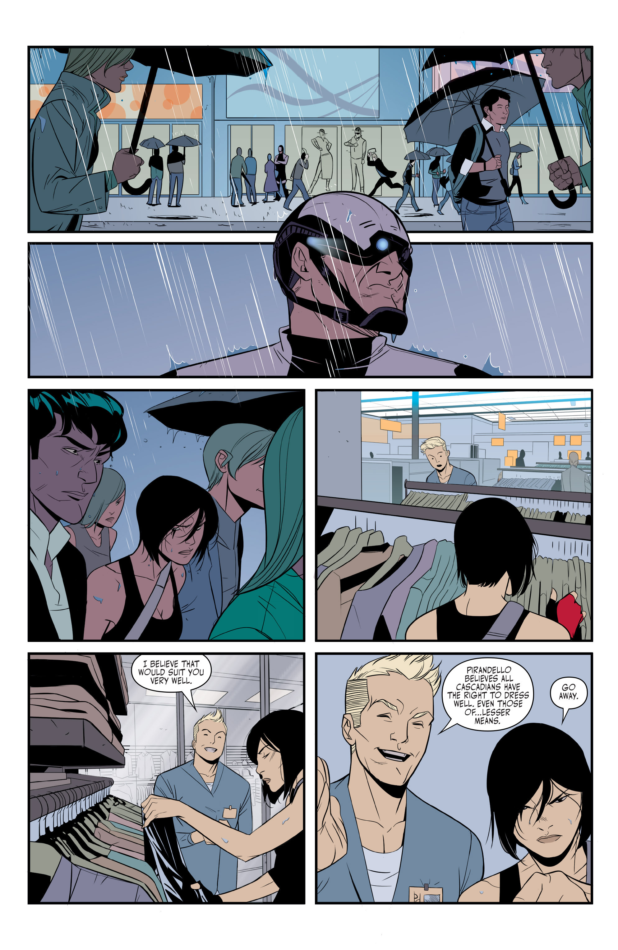 Read online Mirror's Edge: Exordium comic -  Issue #5 - 11