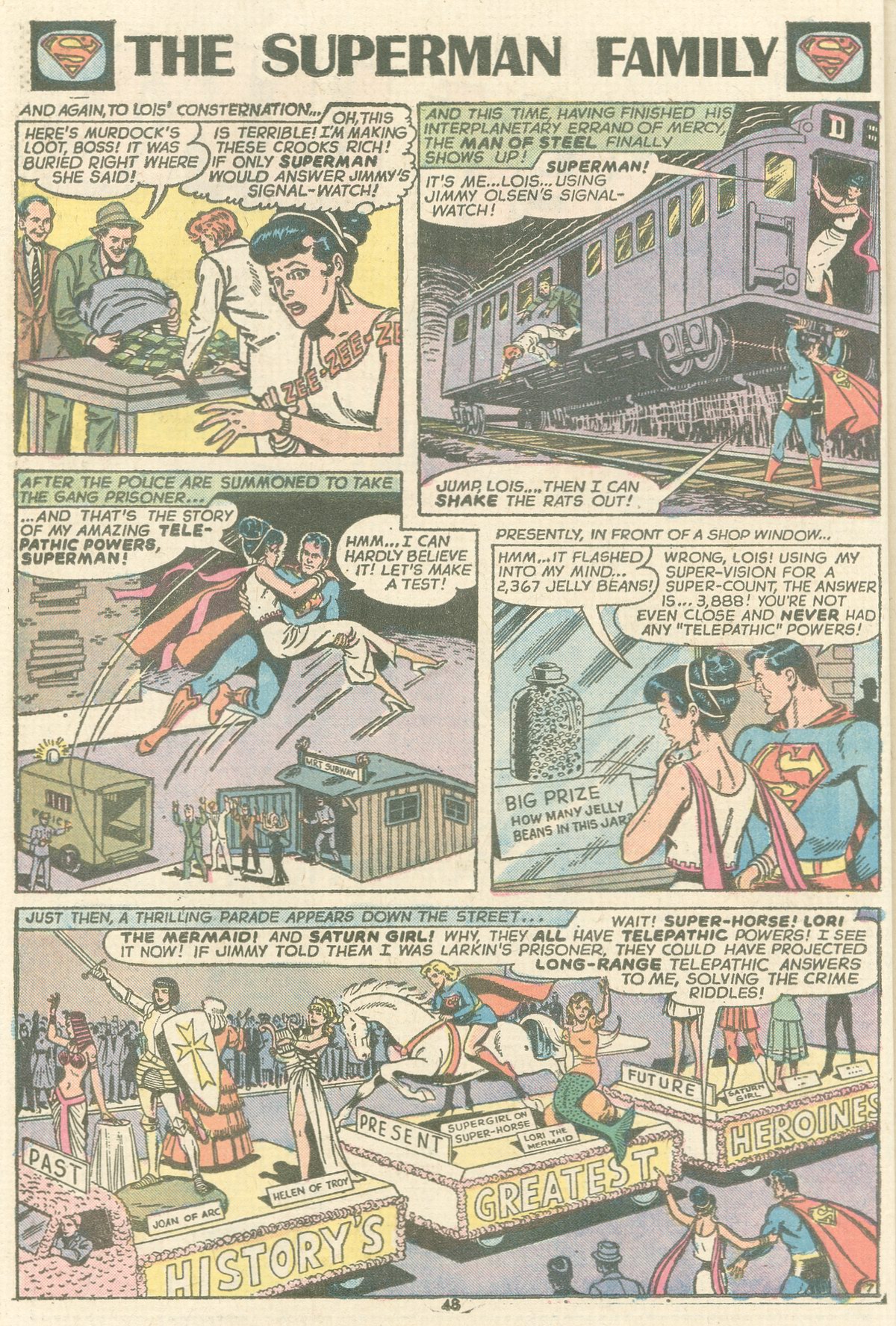 Read online The Superman Family comic -  Issue #168 - 49