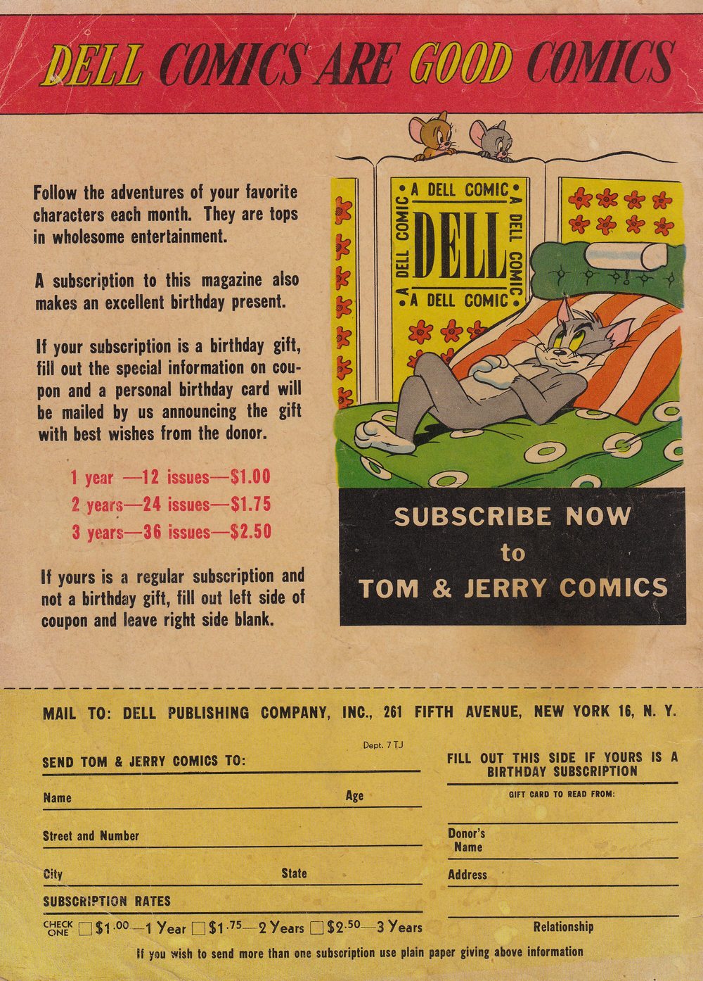 Read online Tom & Jerry Comics comic -  Issue #60 - 53