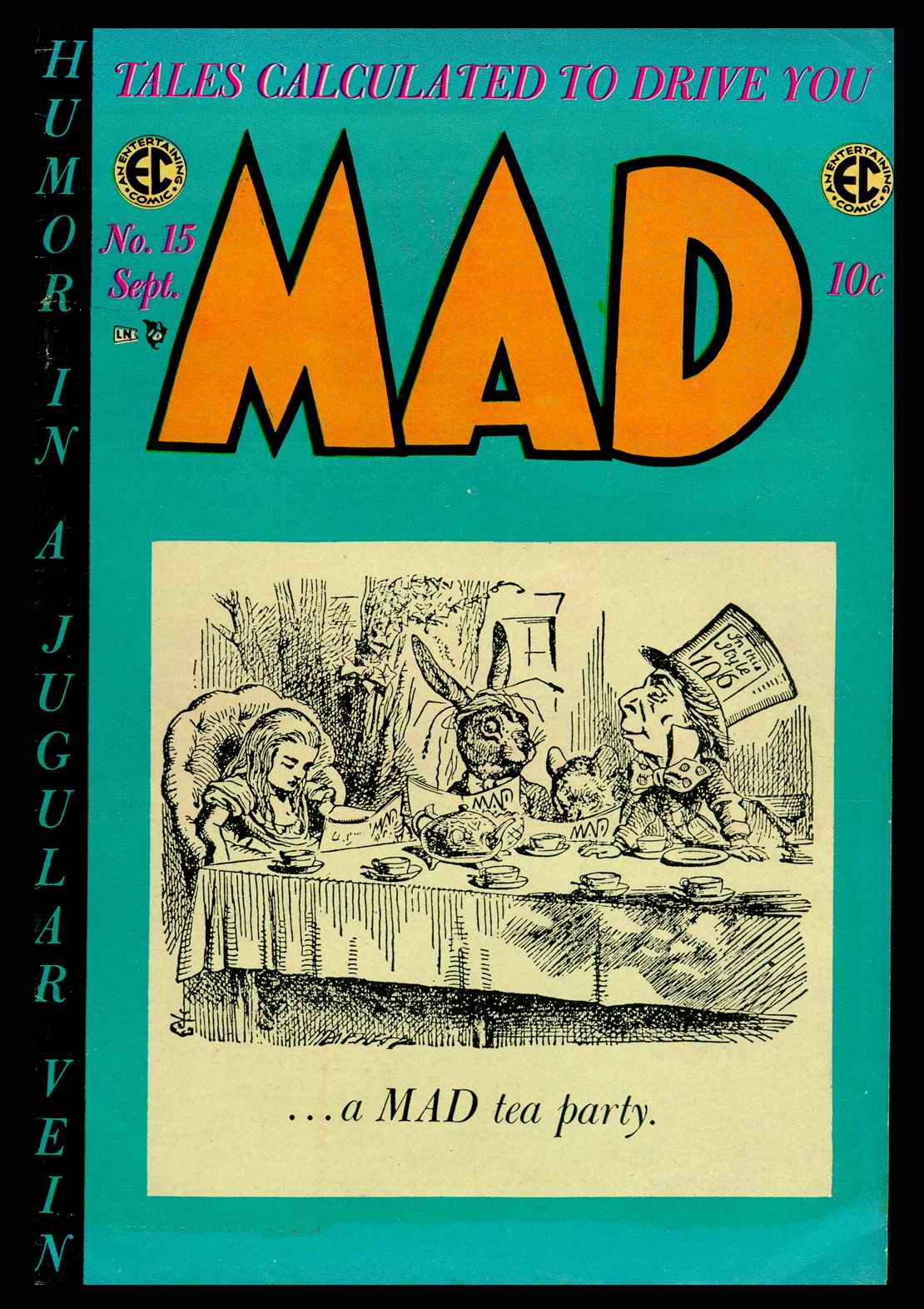 Read online MAD comic -  Issue #15 - 1