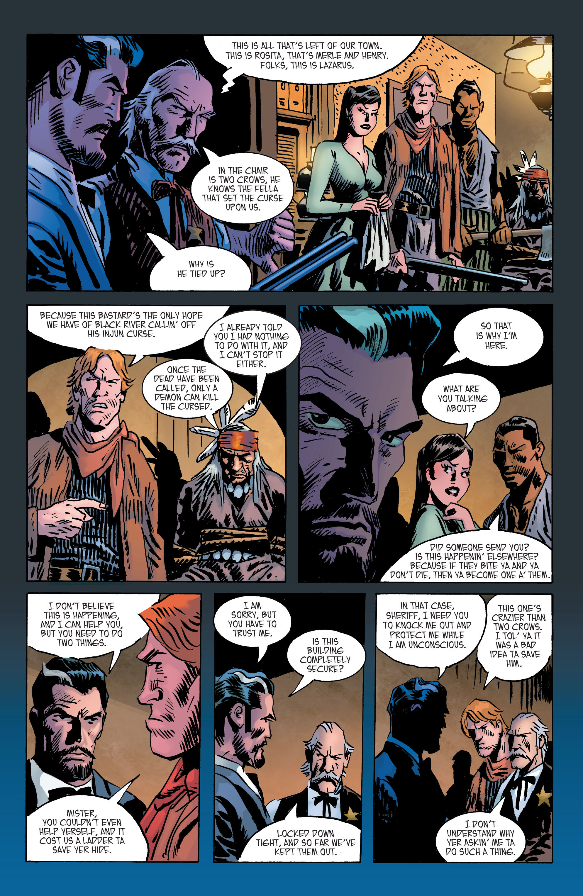 Read online All-Star Western (2011) comic -  Issue #2 - 25