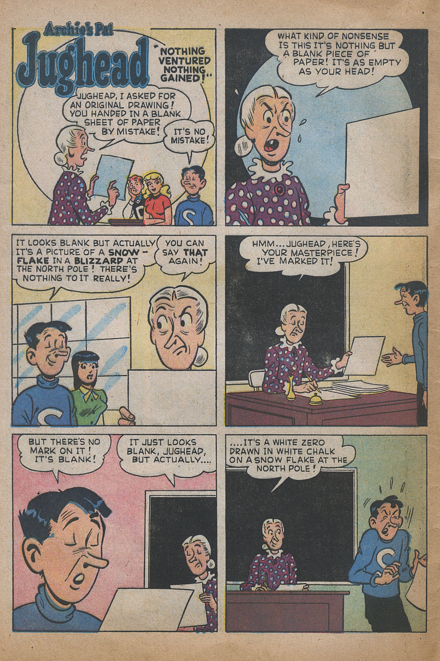 Read online Archie's Pal Jughead comic -  Issue #26 - 32