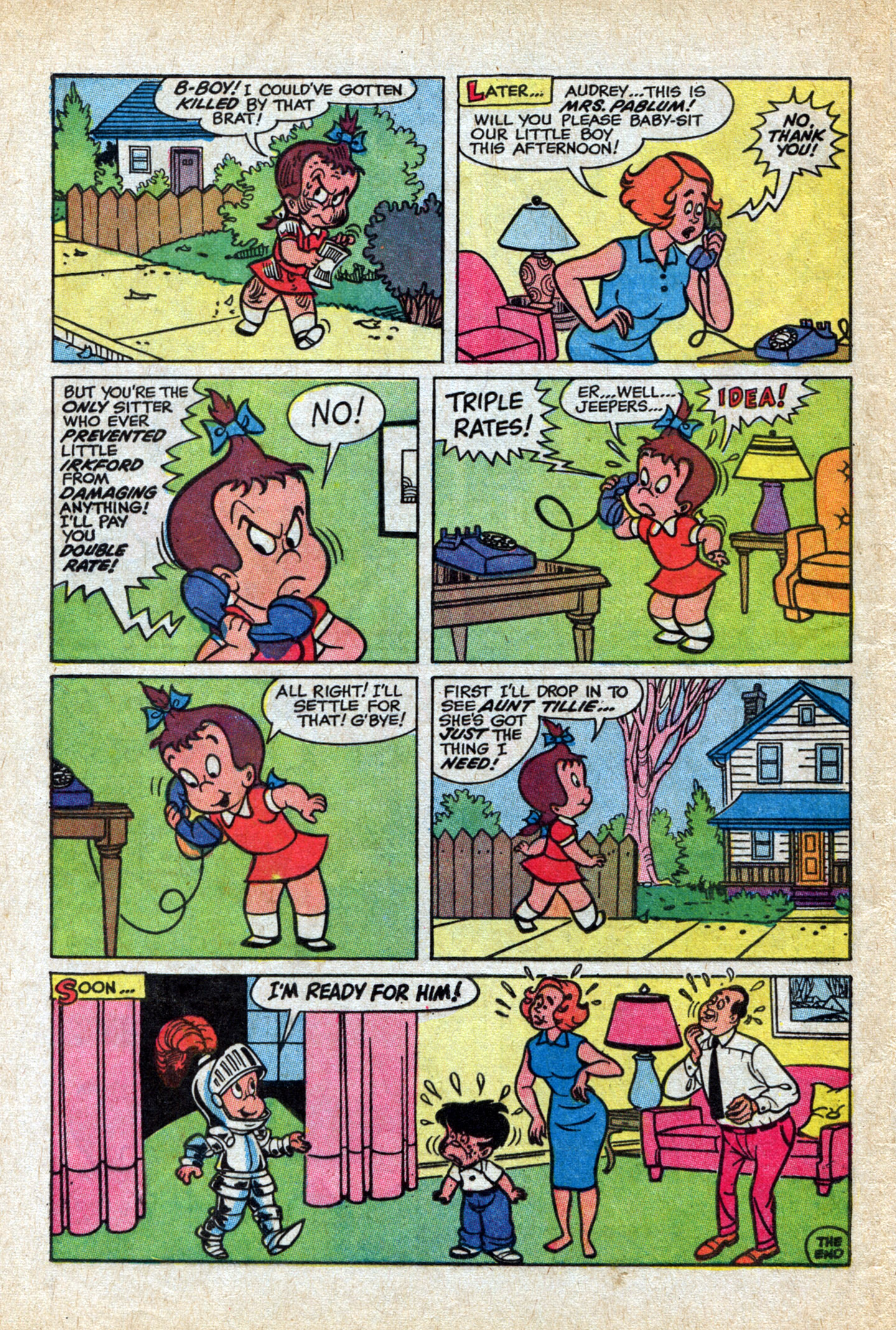 Read online Little Audrey And Melvin comic -  Issue #33 - 32