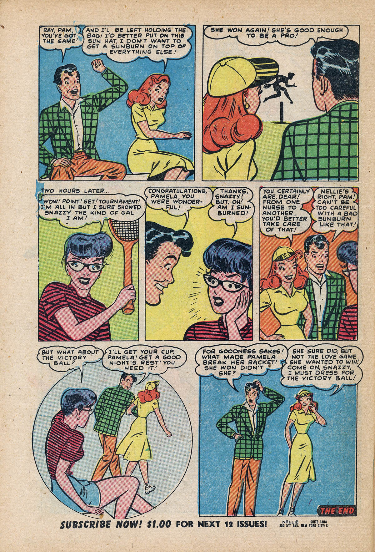 Read online Nellie The Nurse (1945) comic -  Issue #27 - 14