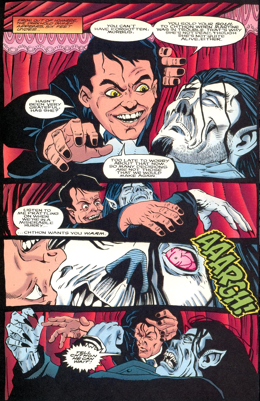 Read online Morbius: The Living Vampire (1992) comic -  Issue #29 - 16