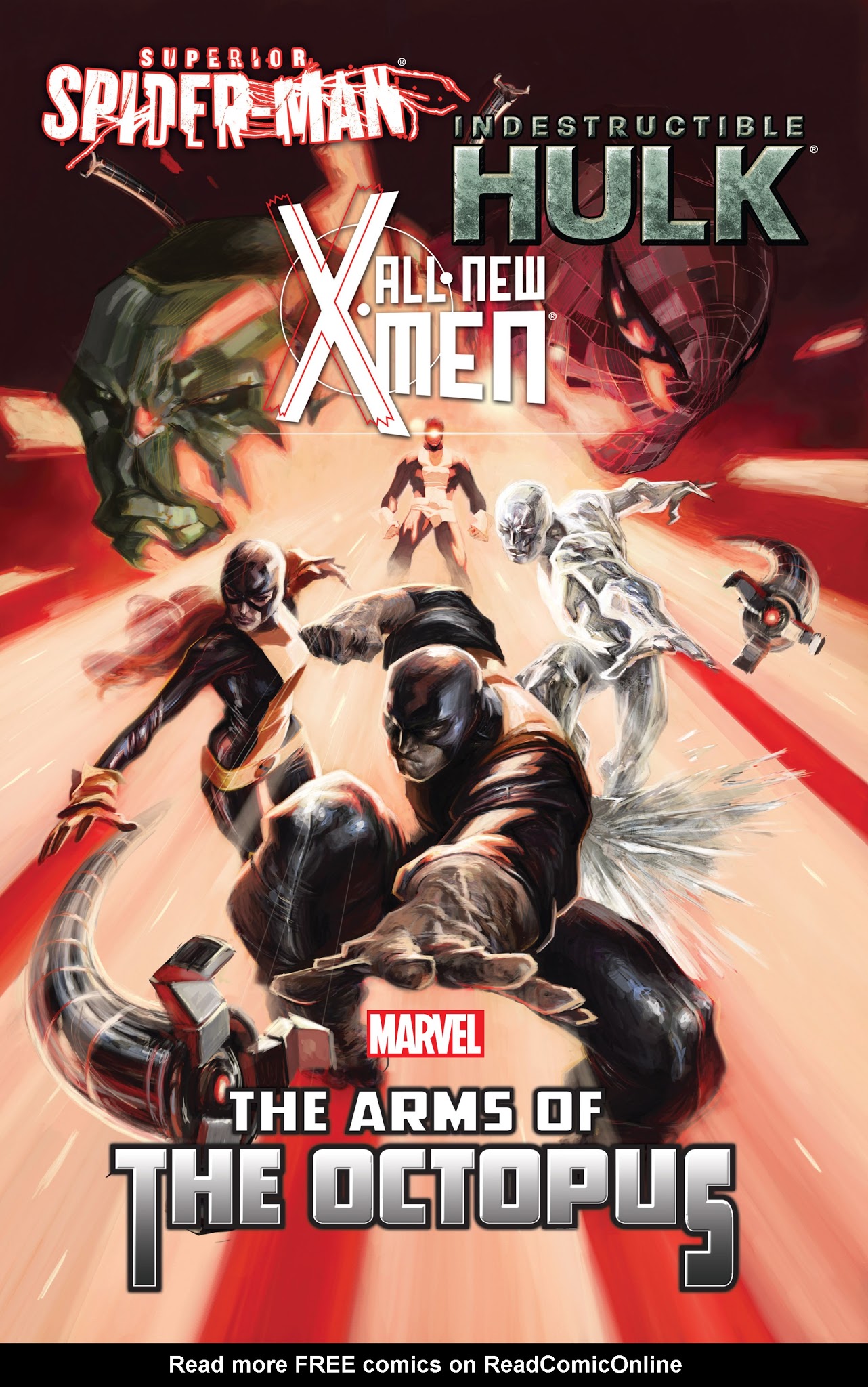 Read online All-New X-Men/Indestructible Hulk/Superior Spider-Man: The Arms of The Octopus comic -  Issue # Full - 1
