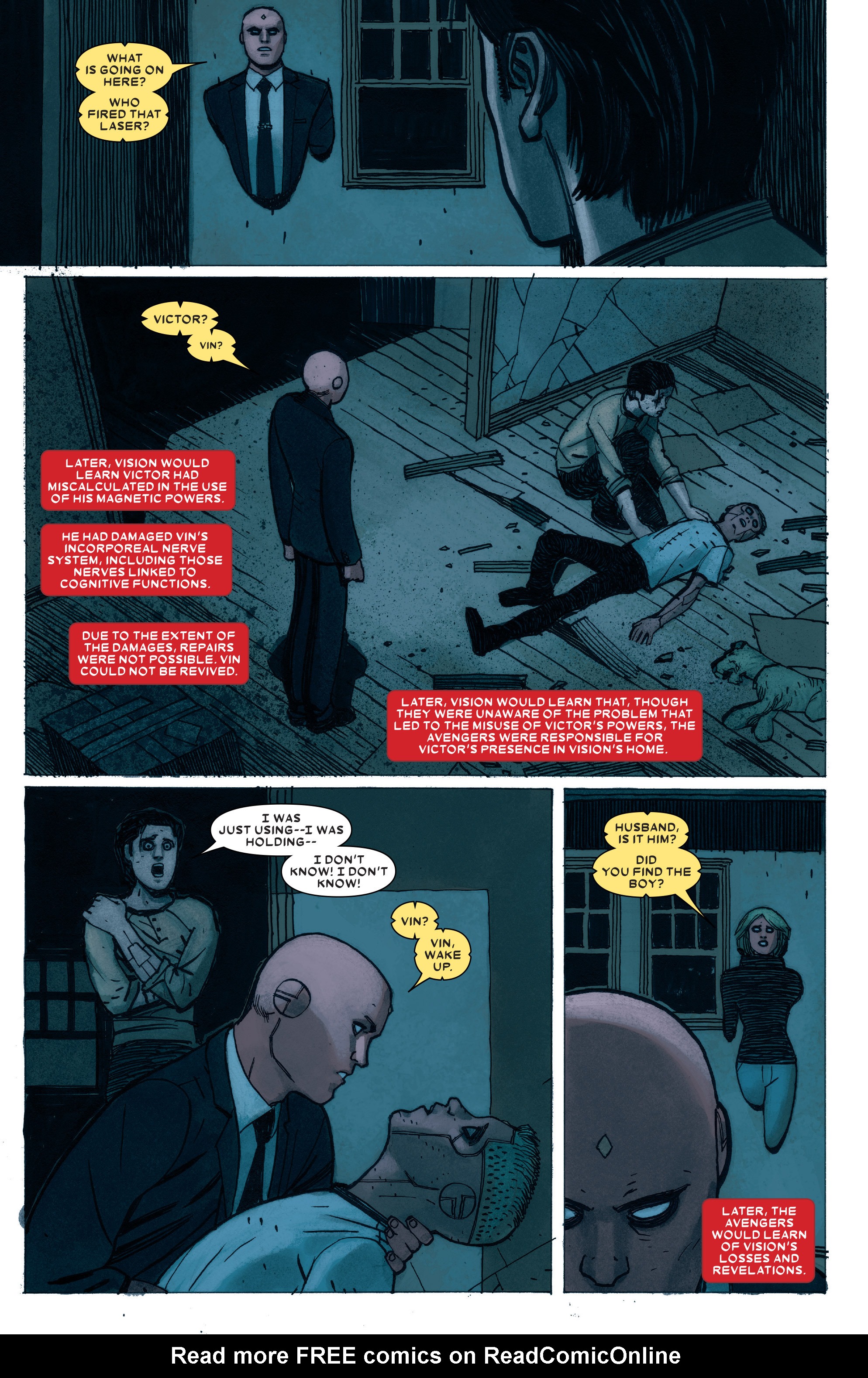 Read online Vision comic -  Issue #9 - 21