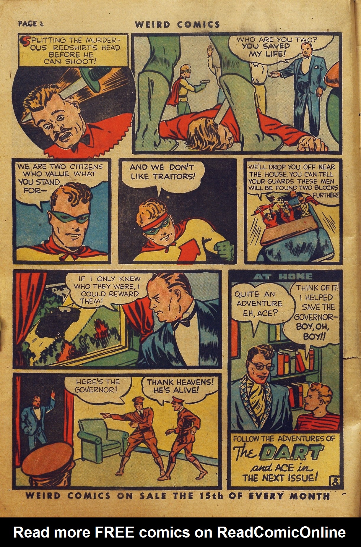 Read online Weird Comics comic -  Issue #6 - 9