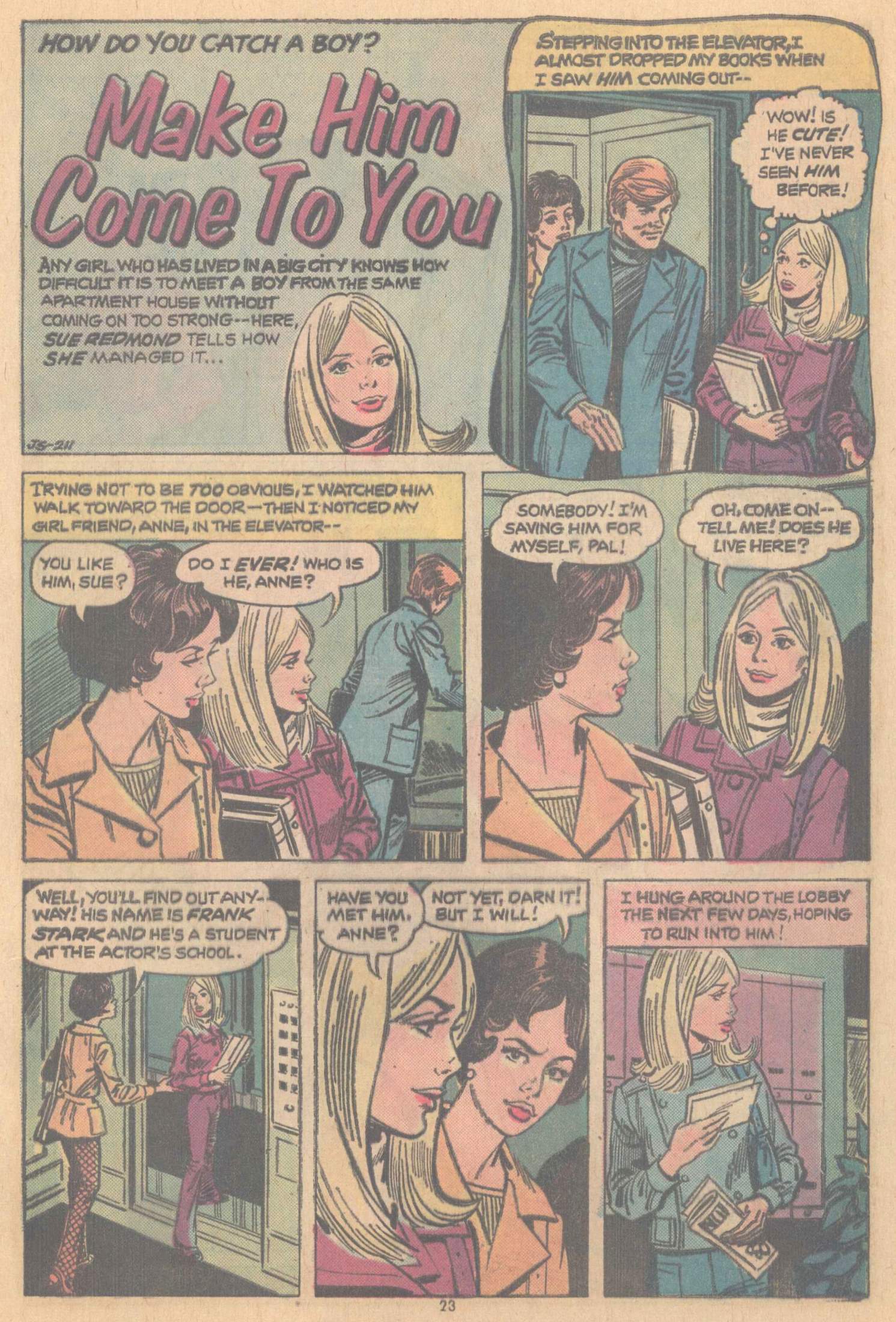 Read online Young Romance comic -  Issue #202 - 23