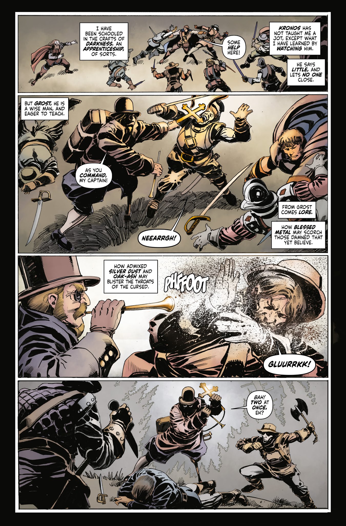 Read online Captain Kronos - Vampire Hunter comic -  Issue #1 - 9