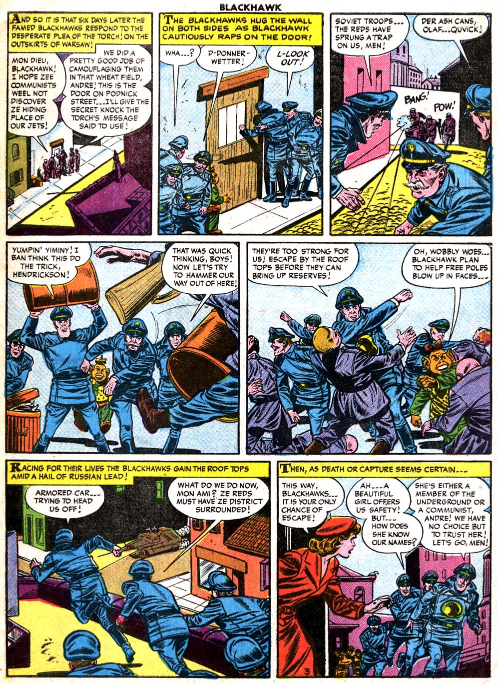 Read online Blackhawk (1957) comic -  Issue #91 - 6