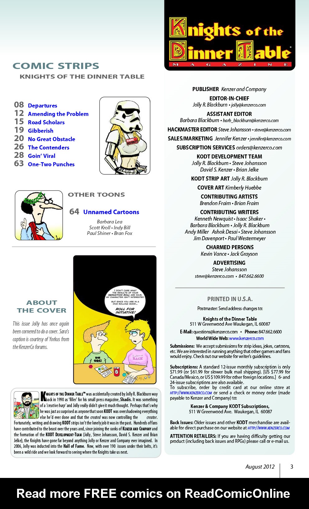 Read online Knights of the Dinner Table comic -  Issue #190 - 5