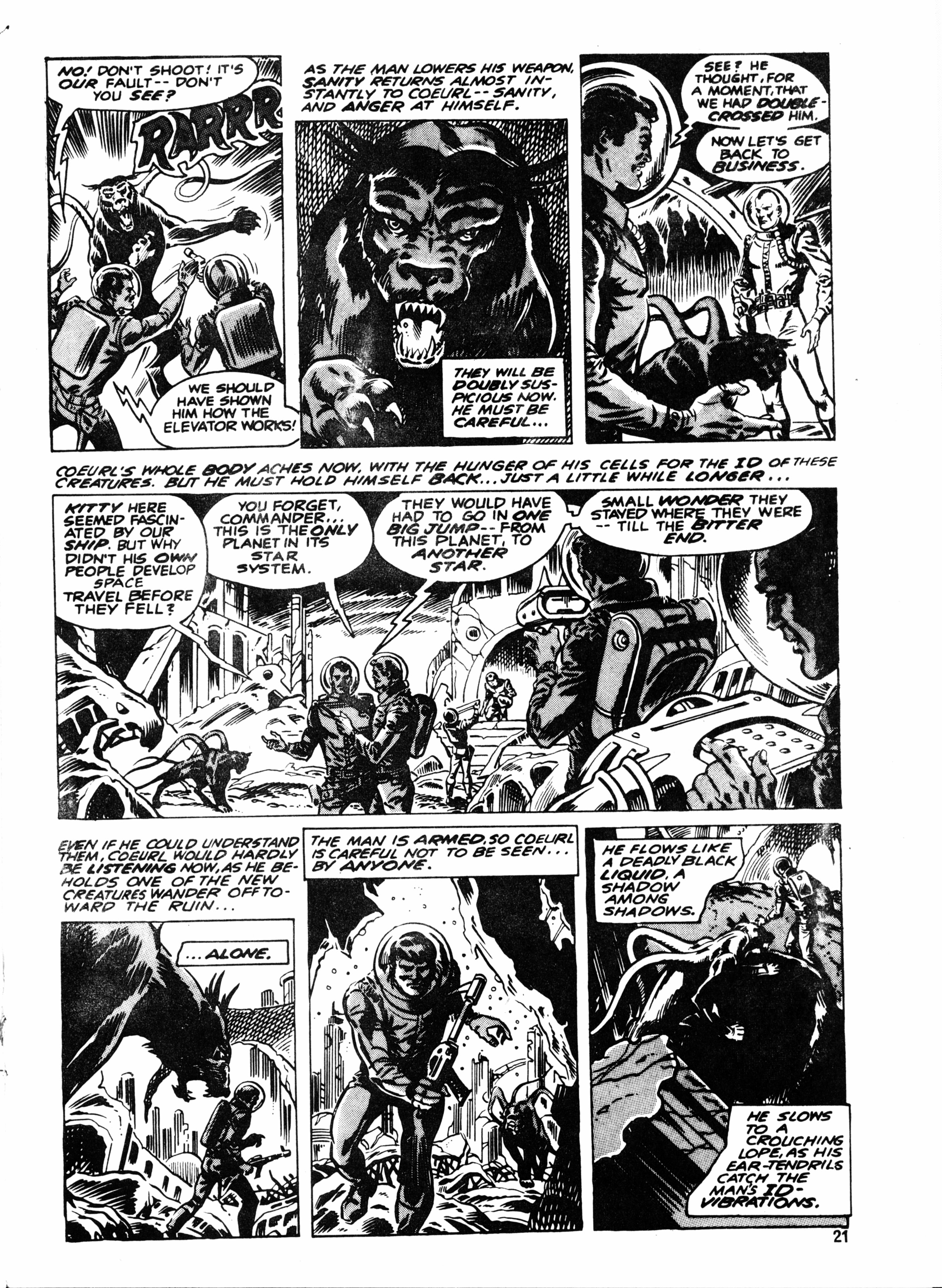 Read online Planet of the Apes (1974) comic -  Issue #20 - 21