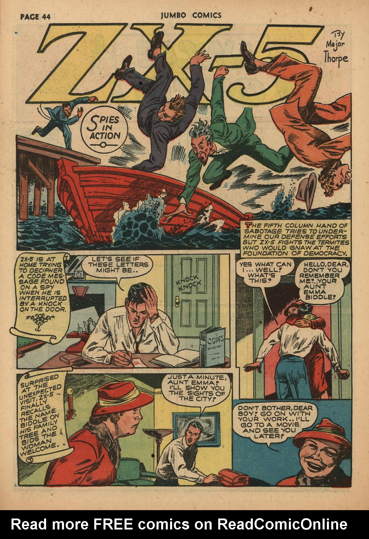 Read online Jumbo Comics comic -  Issue #37 - 46