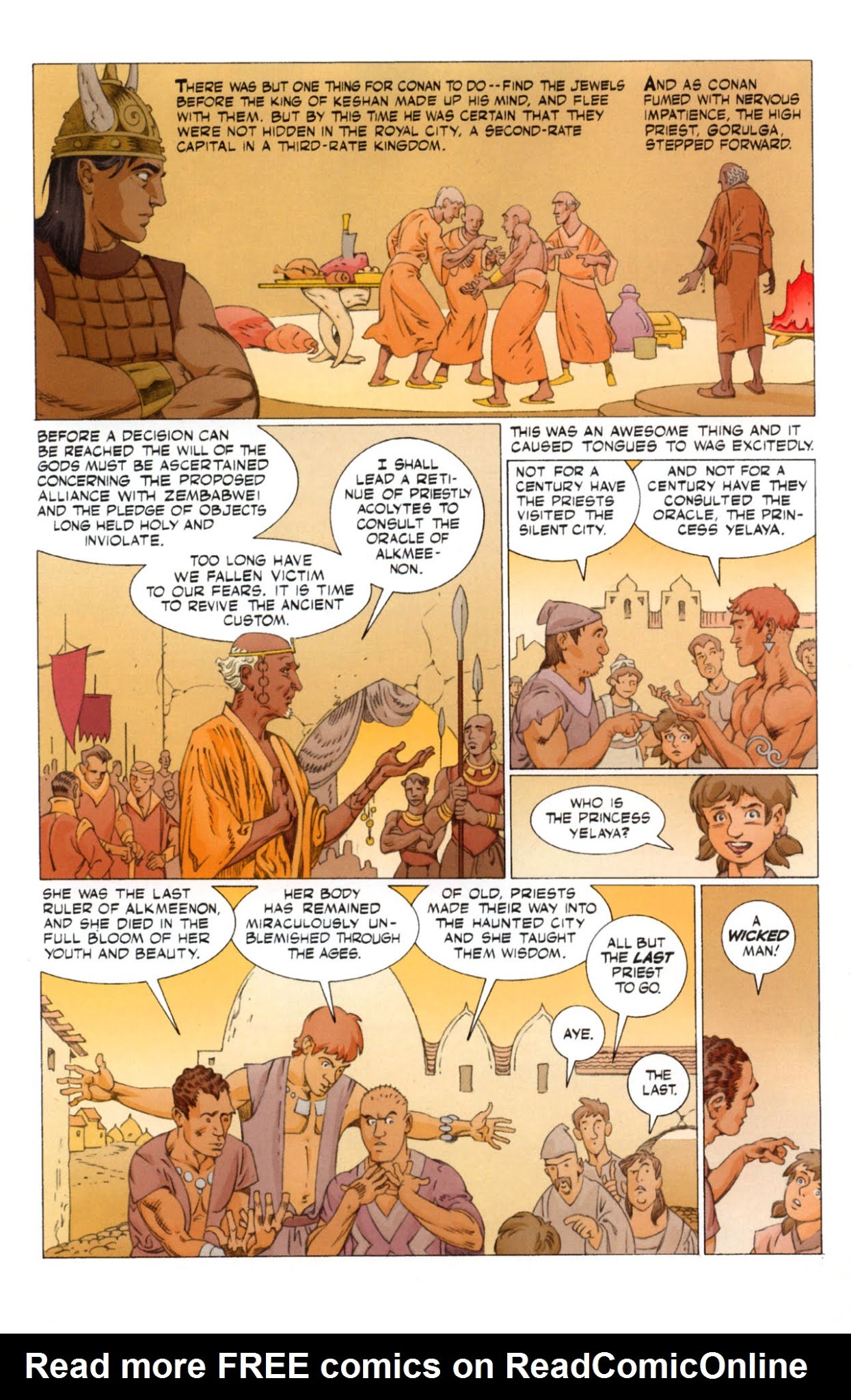 Read online Conan and the Jewels of Gwahlur comic -  Issue #1 - 10