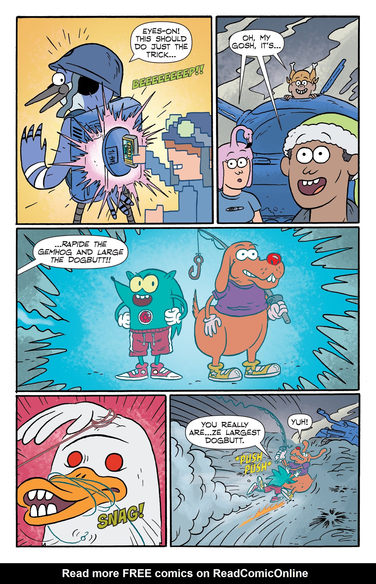 Read online Regular Show: A Clash of Consoles comic -  Issue # TPB (Part 2) - 7