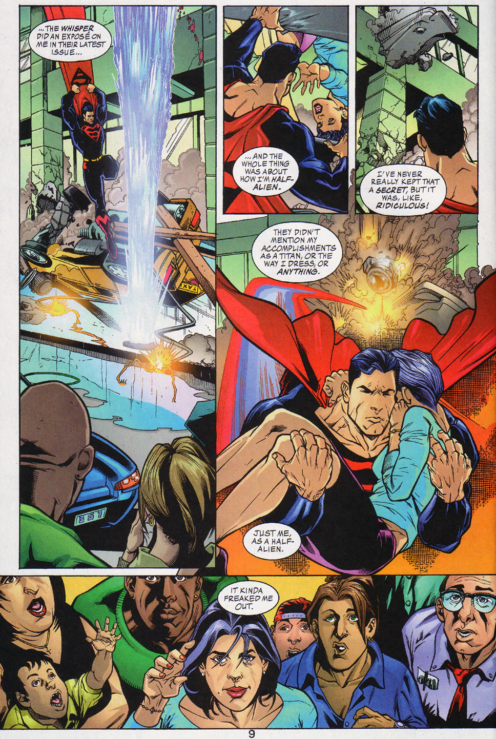 Read online Adventures of Superman (1987) comic -  Issue #607 - 9