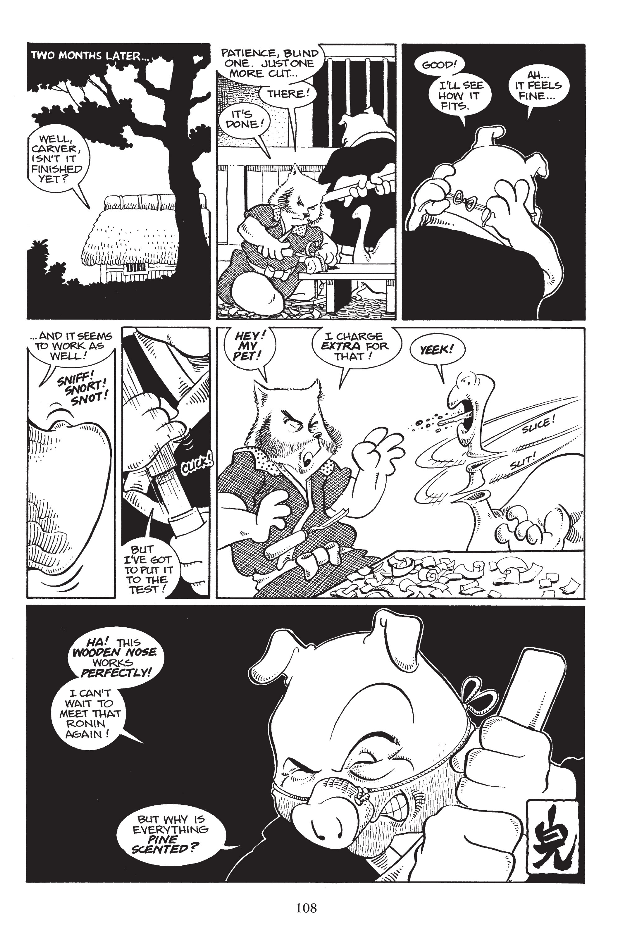 Read online Usagi Yojimbo (1987) comic -  Issue # _TPB 1 - 106