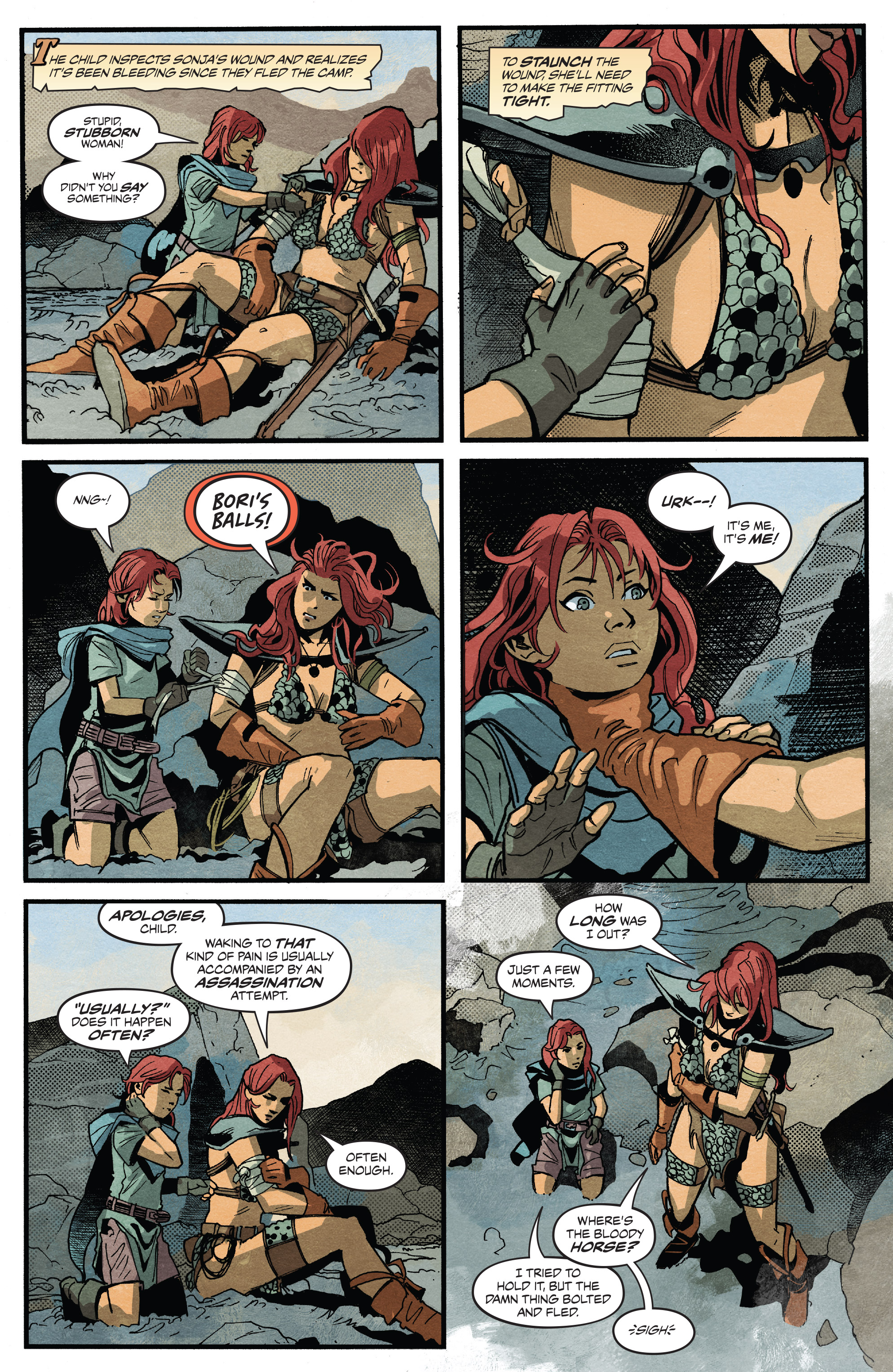Read online Unbreakable Red Sonja comic -  Issue #3 - 11