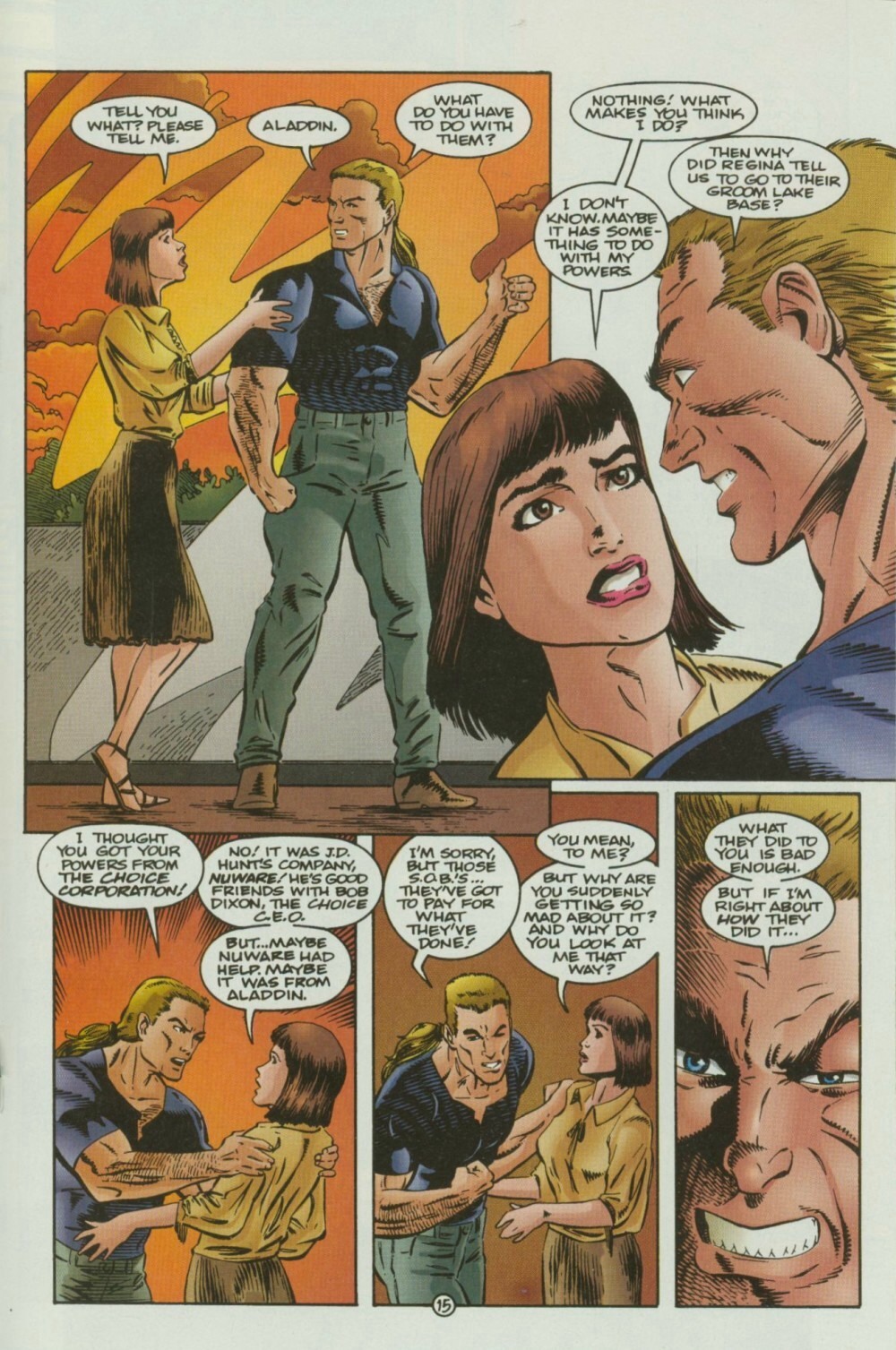 Read online Hardcase comic -  Issue #10 - 18