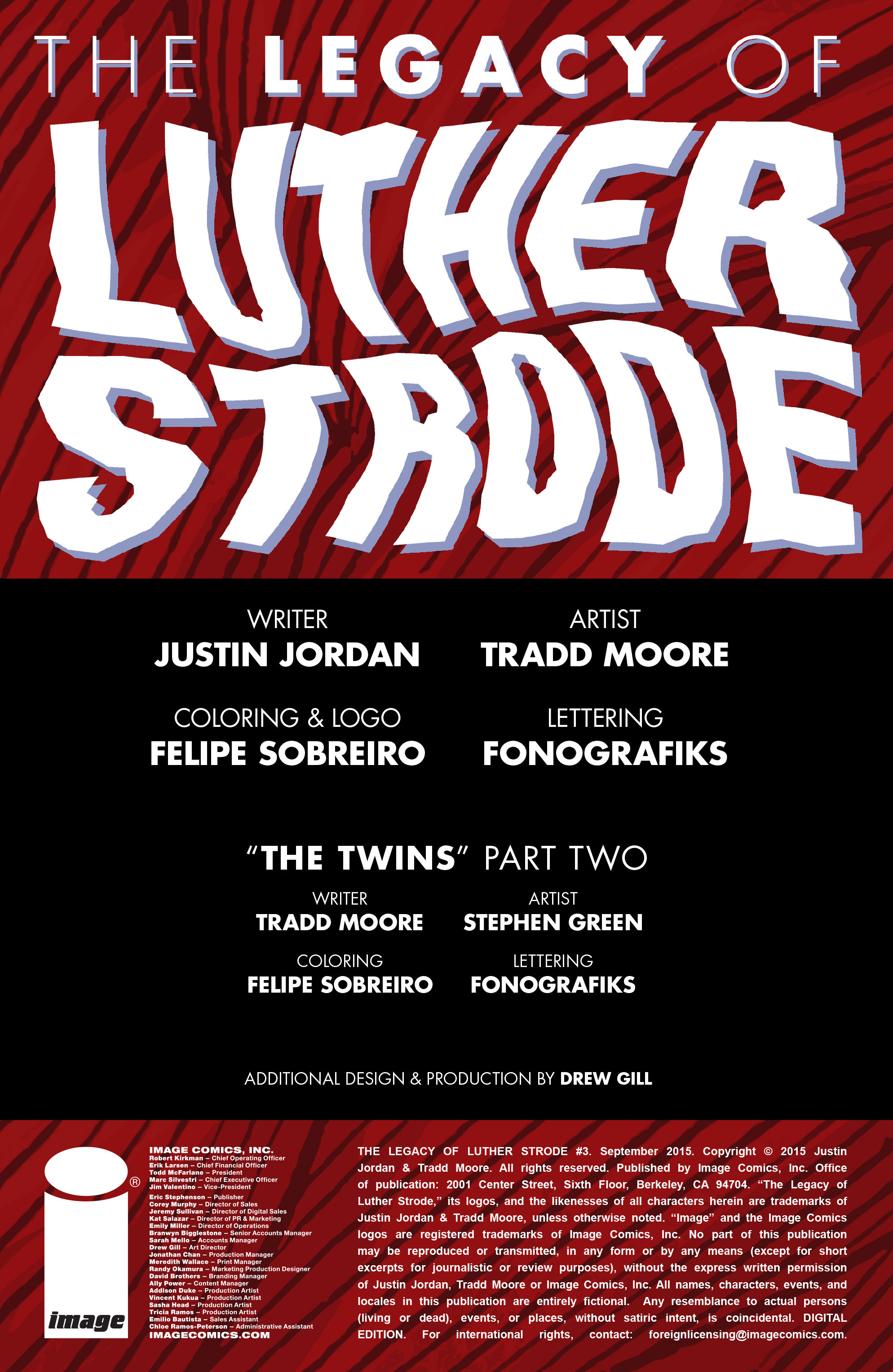 Read online The Legacy of Luther Strode comic -  Issue #3 - 2