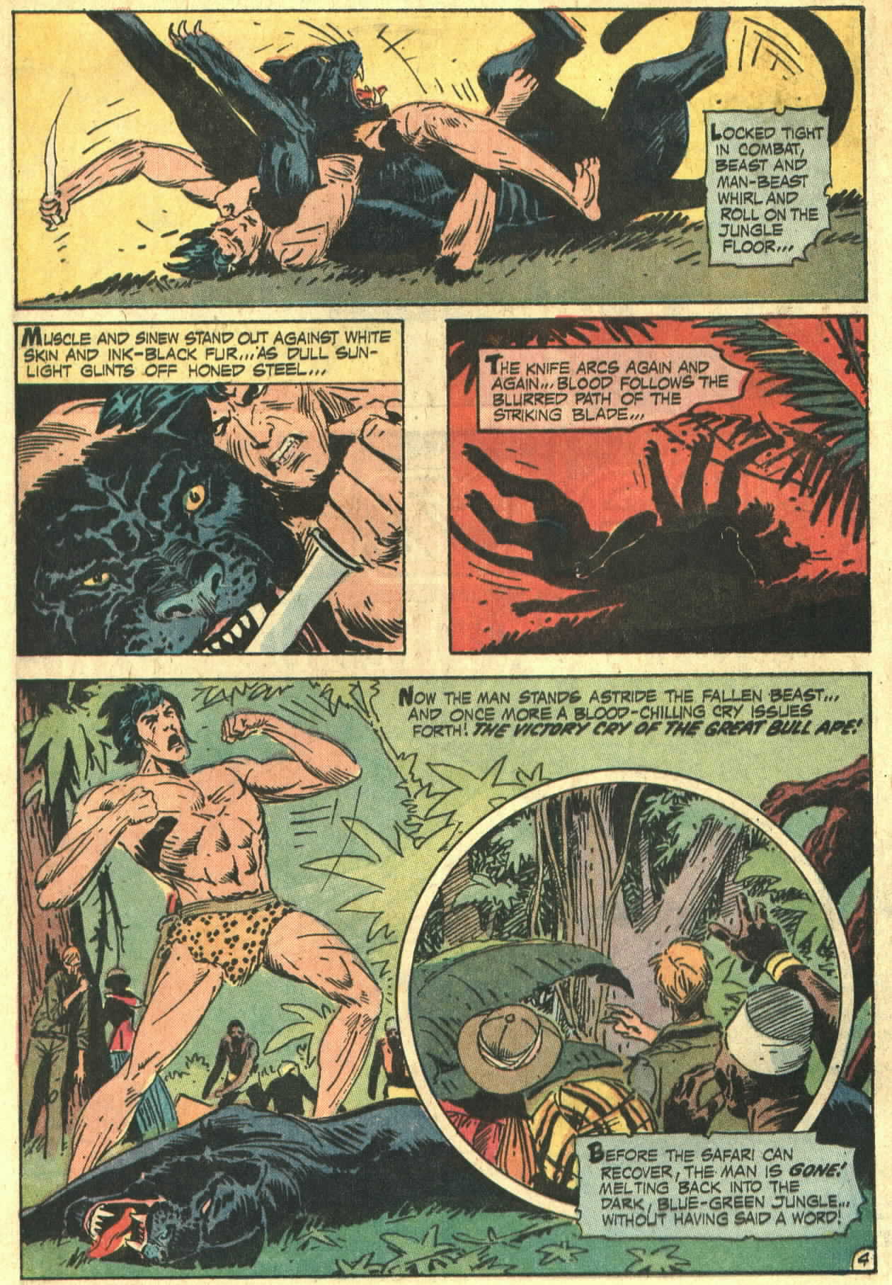 Read online Tarzan (1972) comic -  Issue #207 - 5