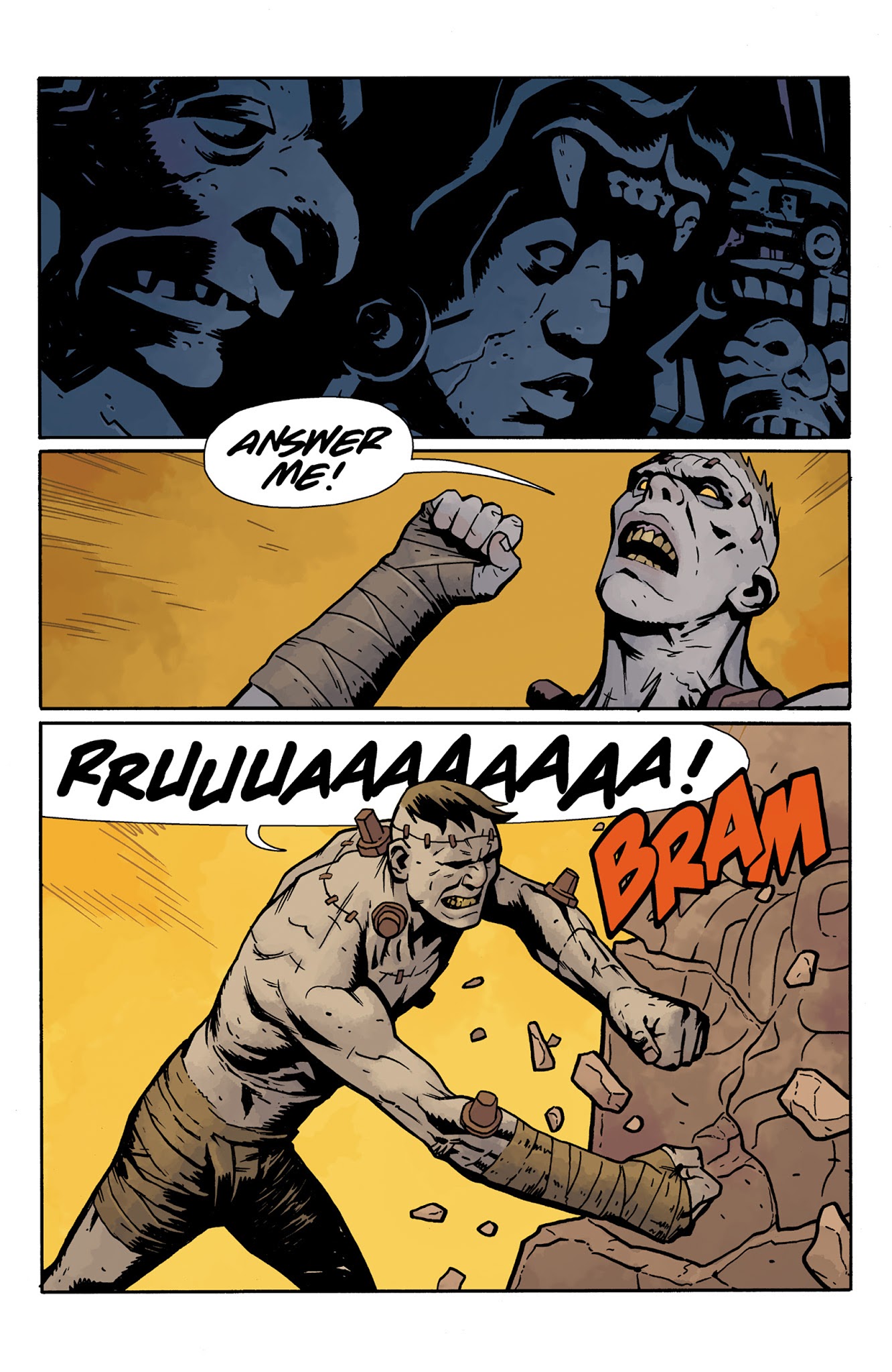 Read online Frankenstein Underground comic -  Issue #1 - 22