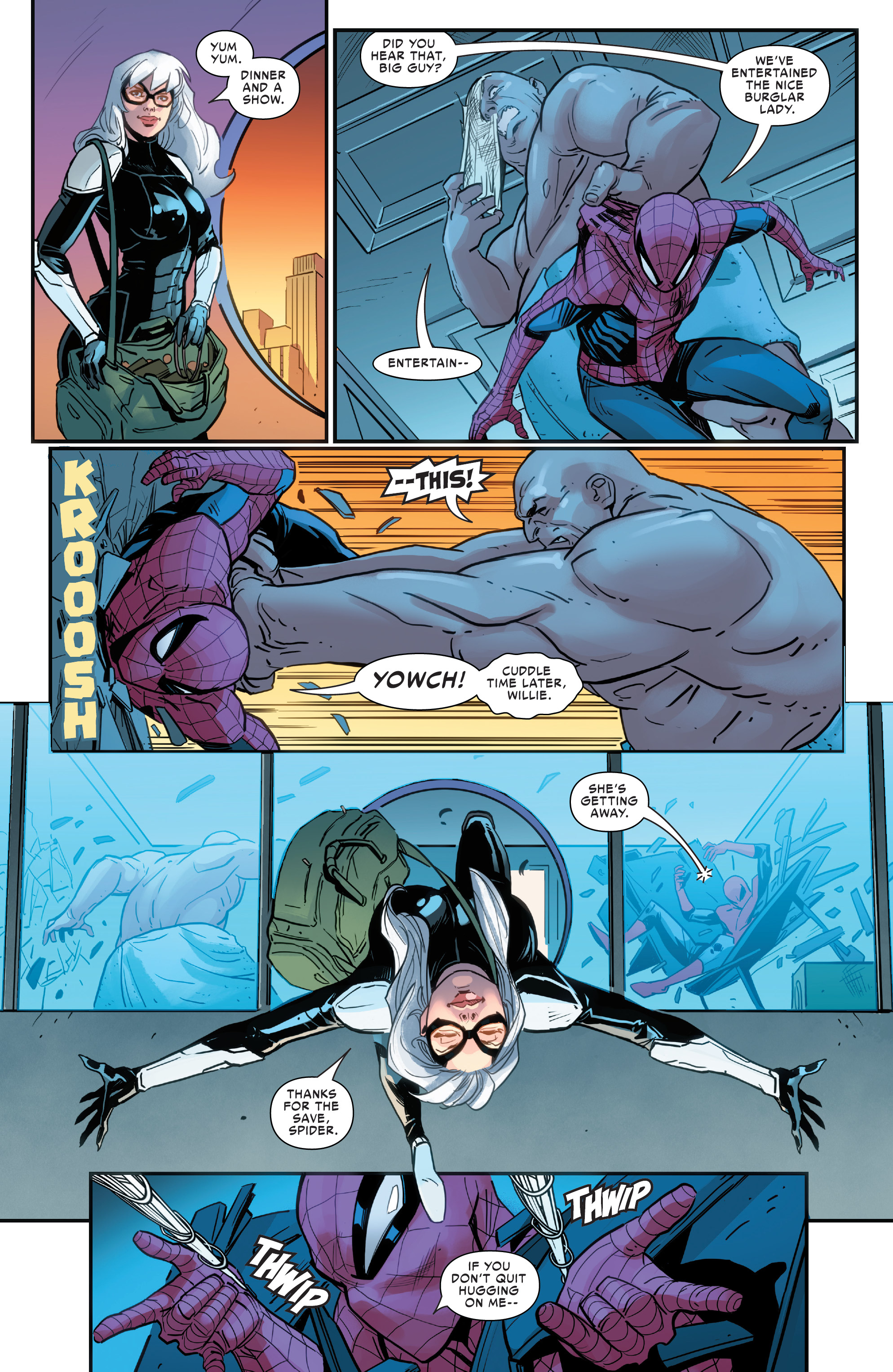 Read online Marvel's Spider-Man: The Black Cat Strikes comic -  Issue #1 - 10