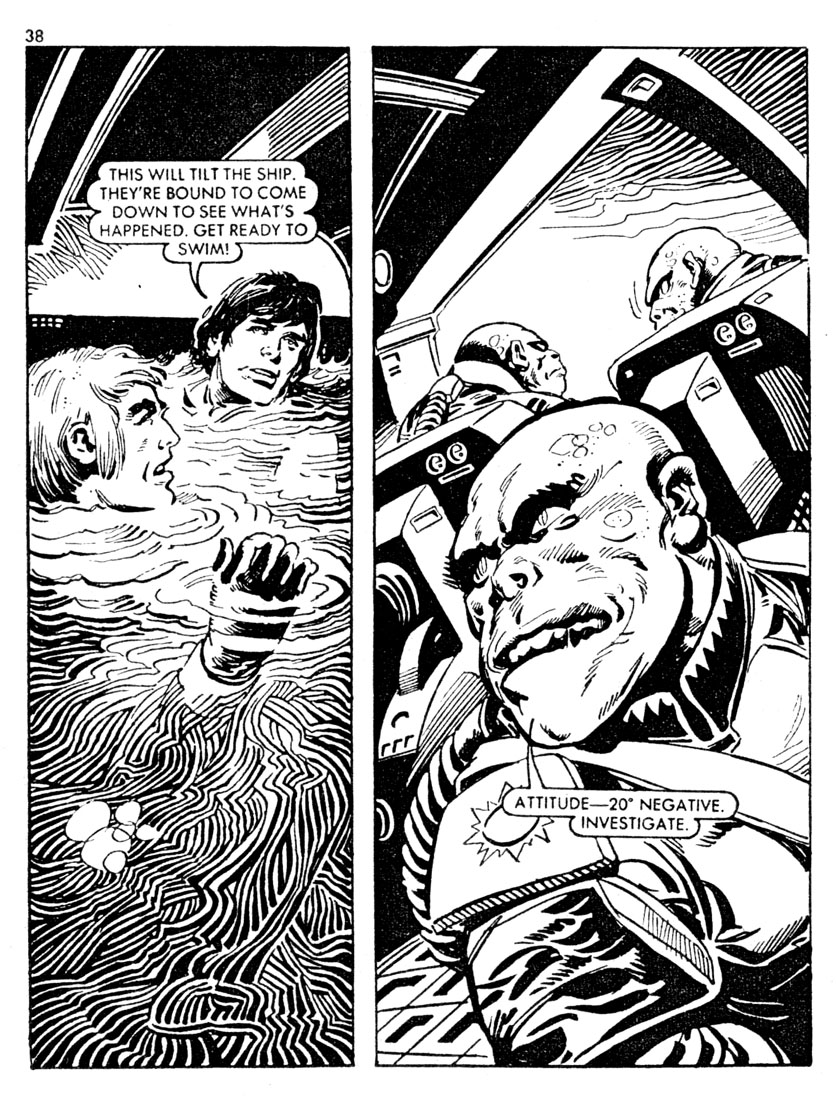 Read online Starblazer comic -  Issue #34 - 38